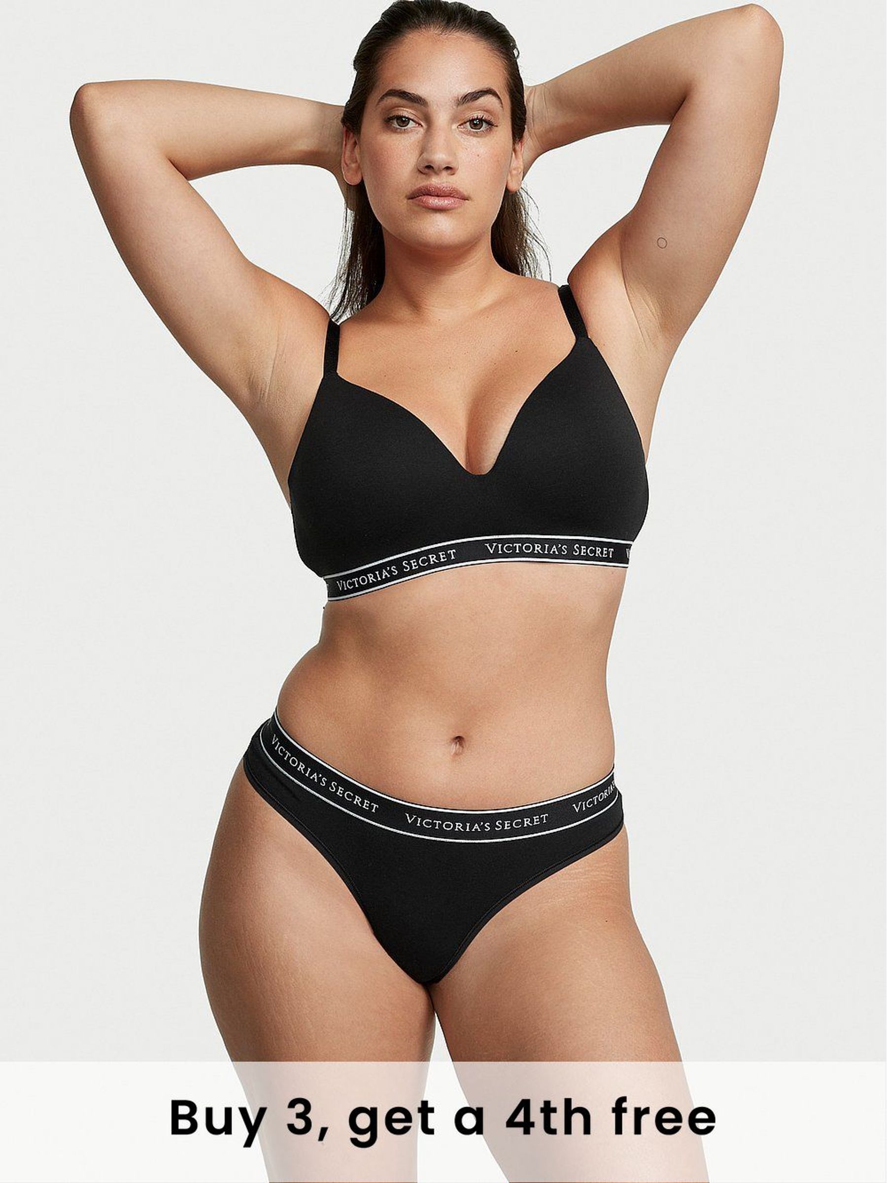 Black Band Logo Knickers (H43289) | £9