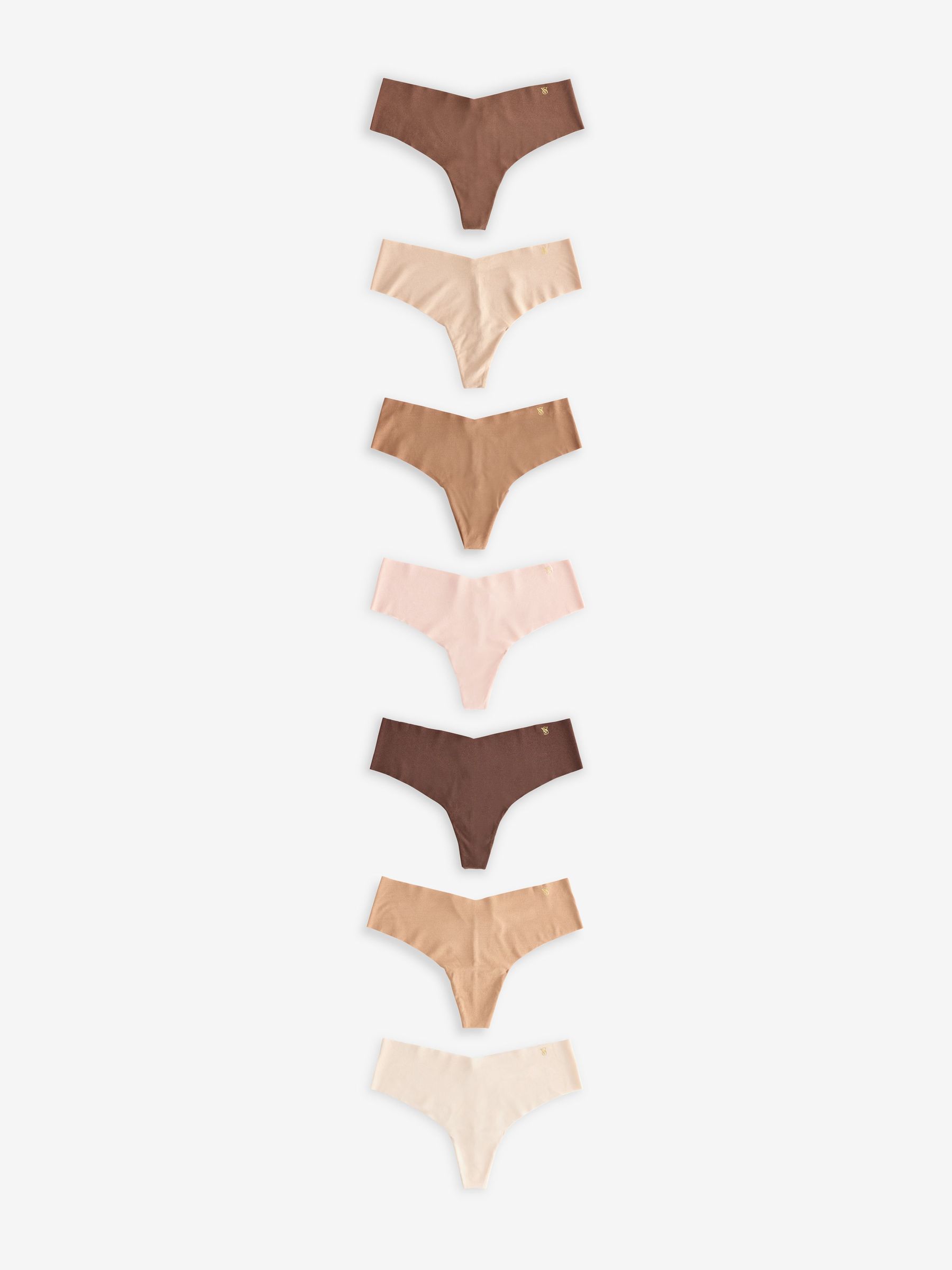 Nude Thong 7 Pack Knickers (H43312) | £35