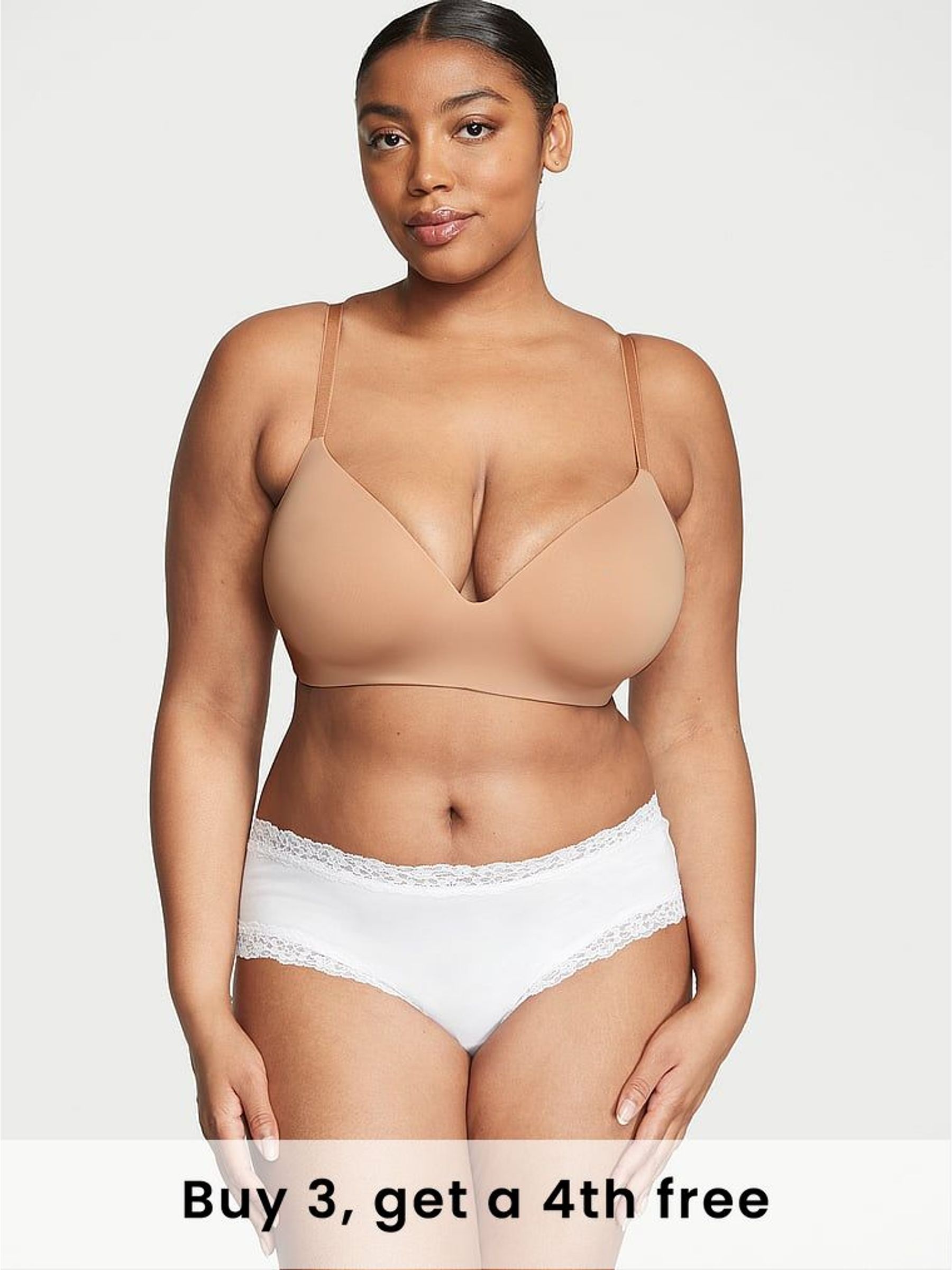 White Cheeky Cotton Lace Trim Knickers (H43468) | £9