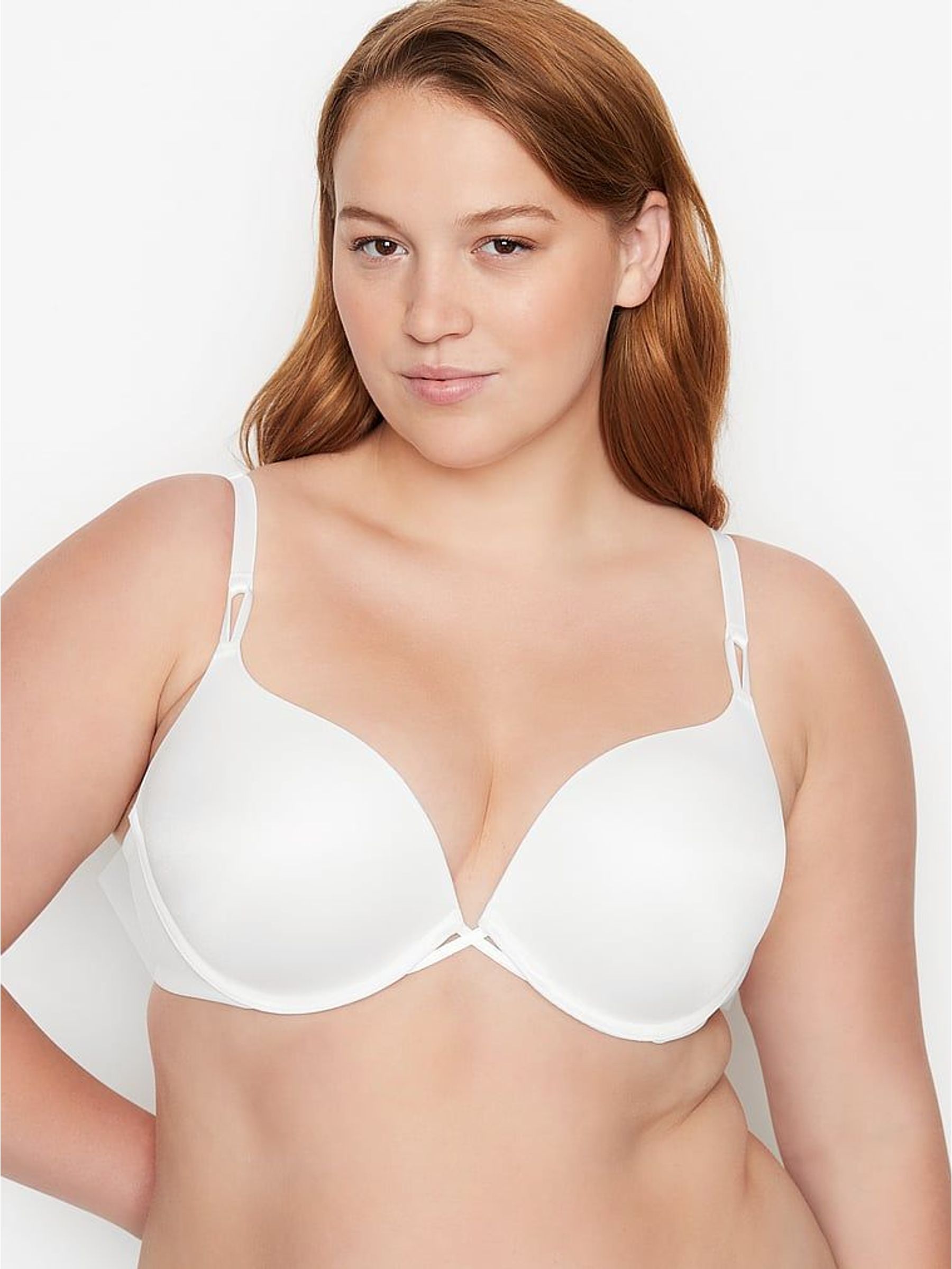 White Add 2 Cups Push Up Bombshell Bra (H43469) | £45