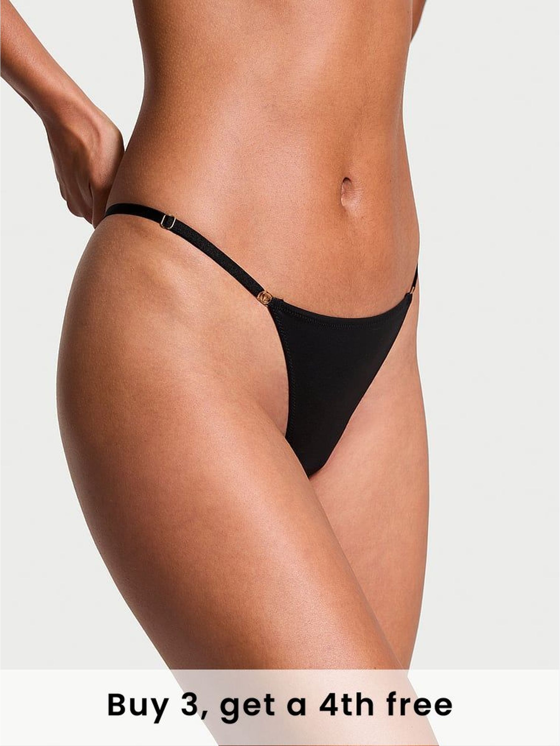 Black Thong Knickers (H43756) | £14