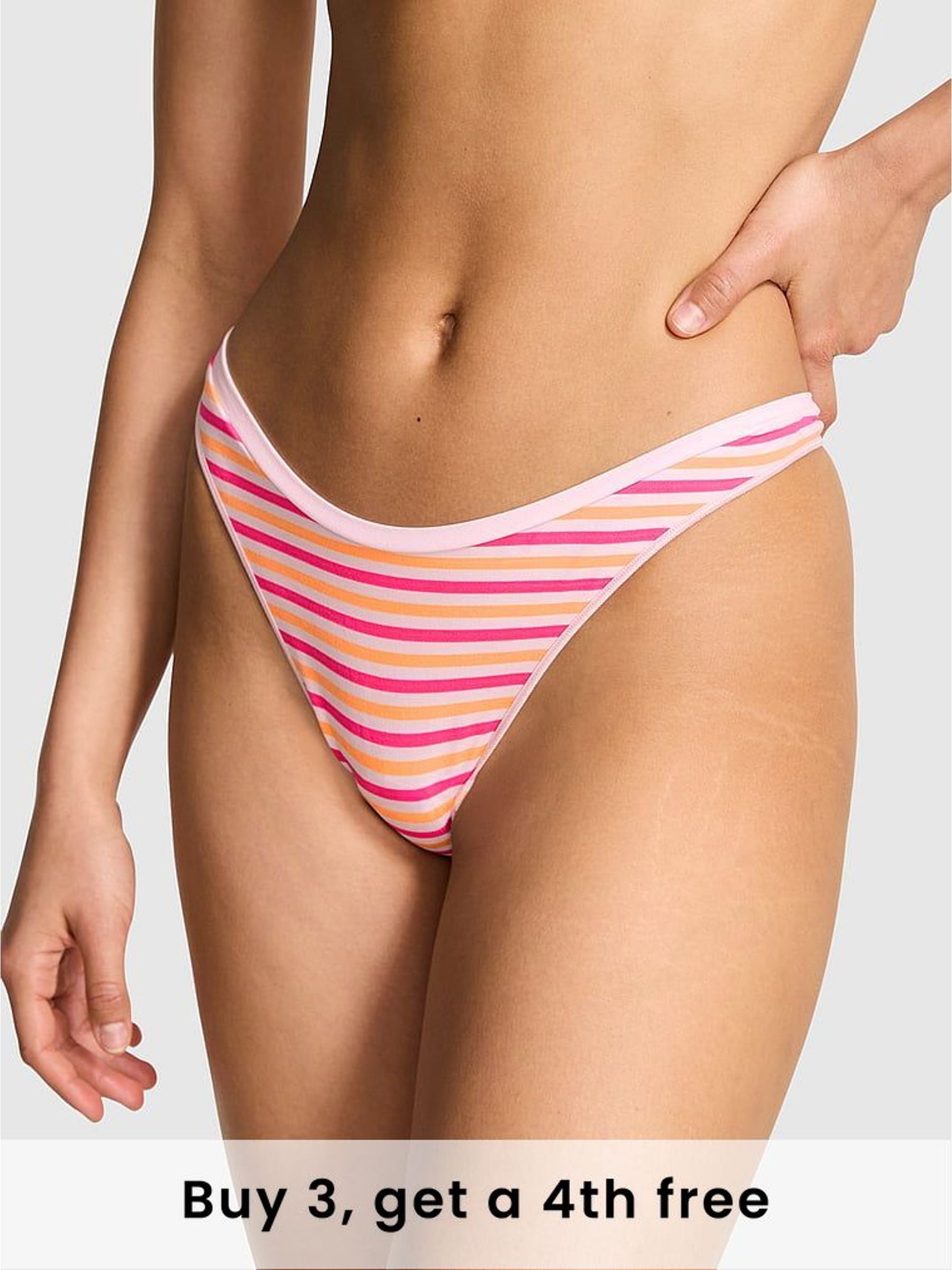 Vitamin C Orange Thong Seamless Knickers (H43828) | £9