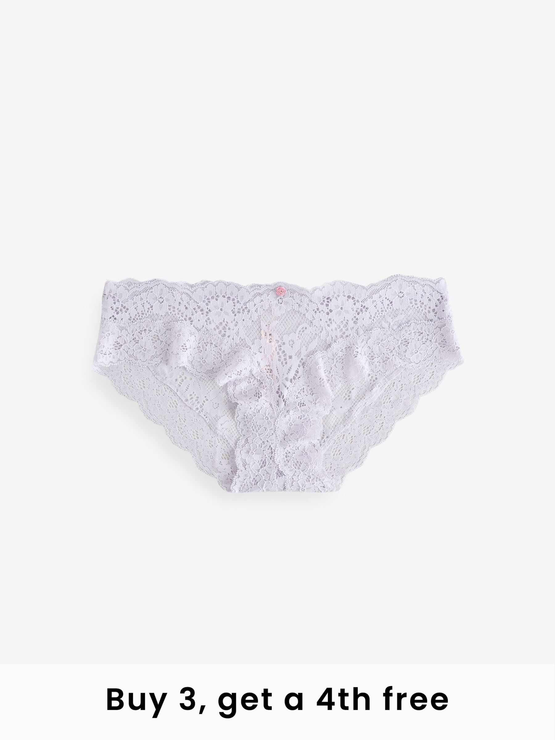 Feather Blue Hipster Lace Knickers (H43838) | £18