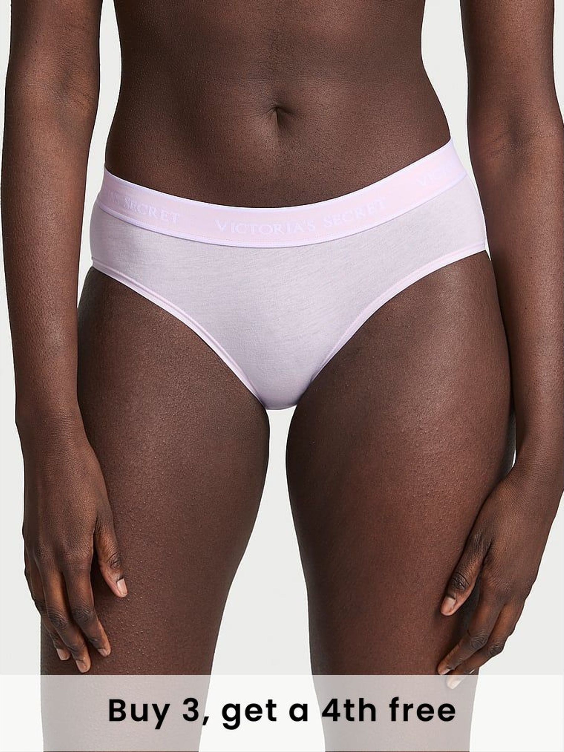 Delicate Violet Purple Hipster Logo Knickers (H43849) | £9