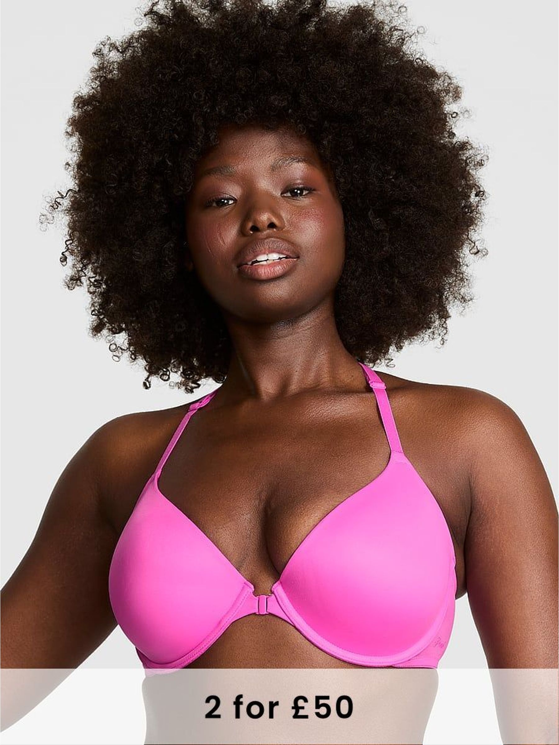 Pink Gossip Front Close Bra (H46527) | £29