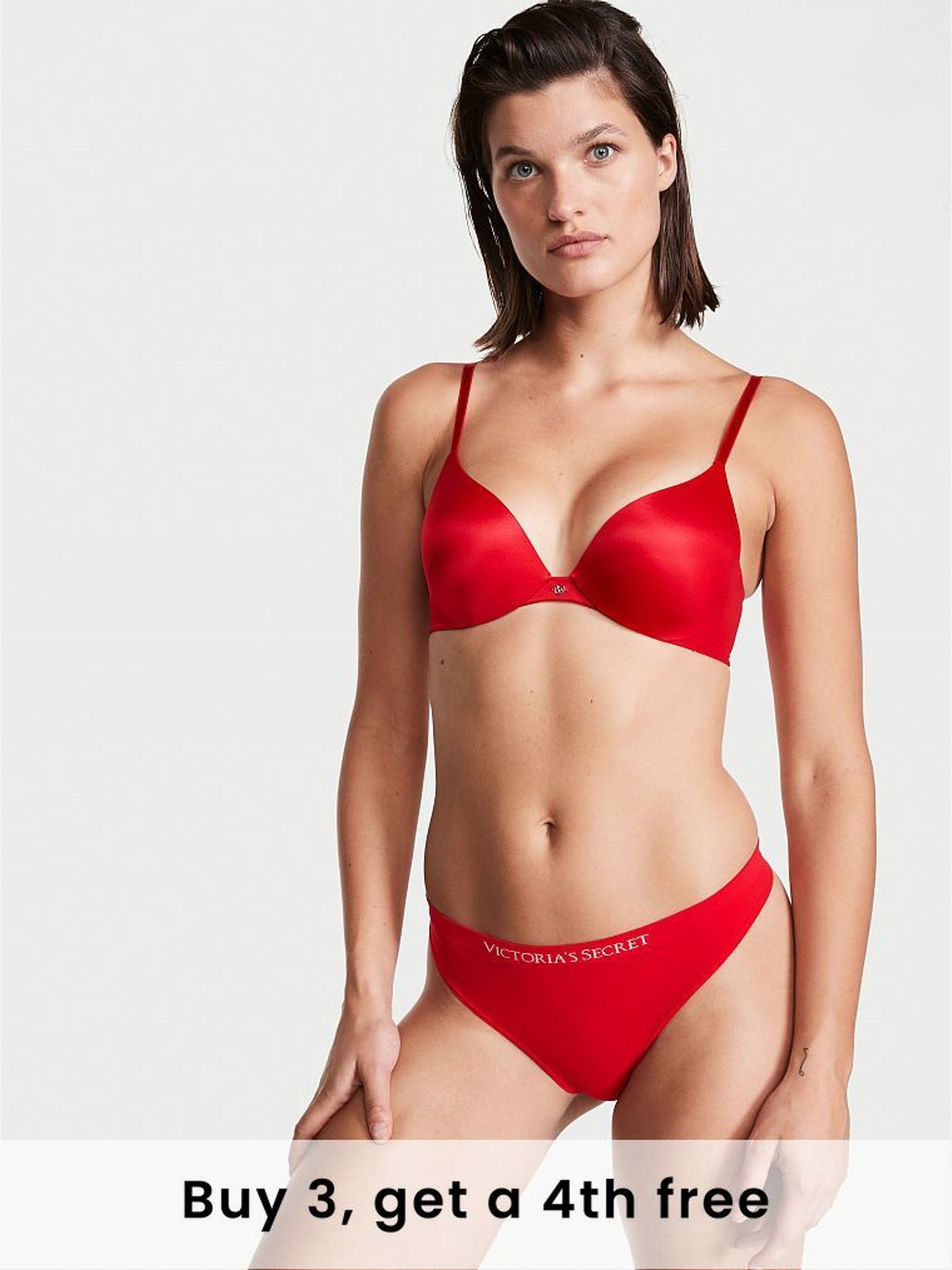Lipstick Red Thong Knickers (H47942) | £9