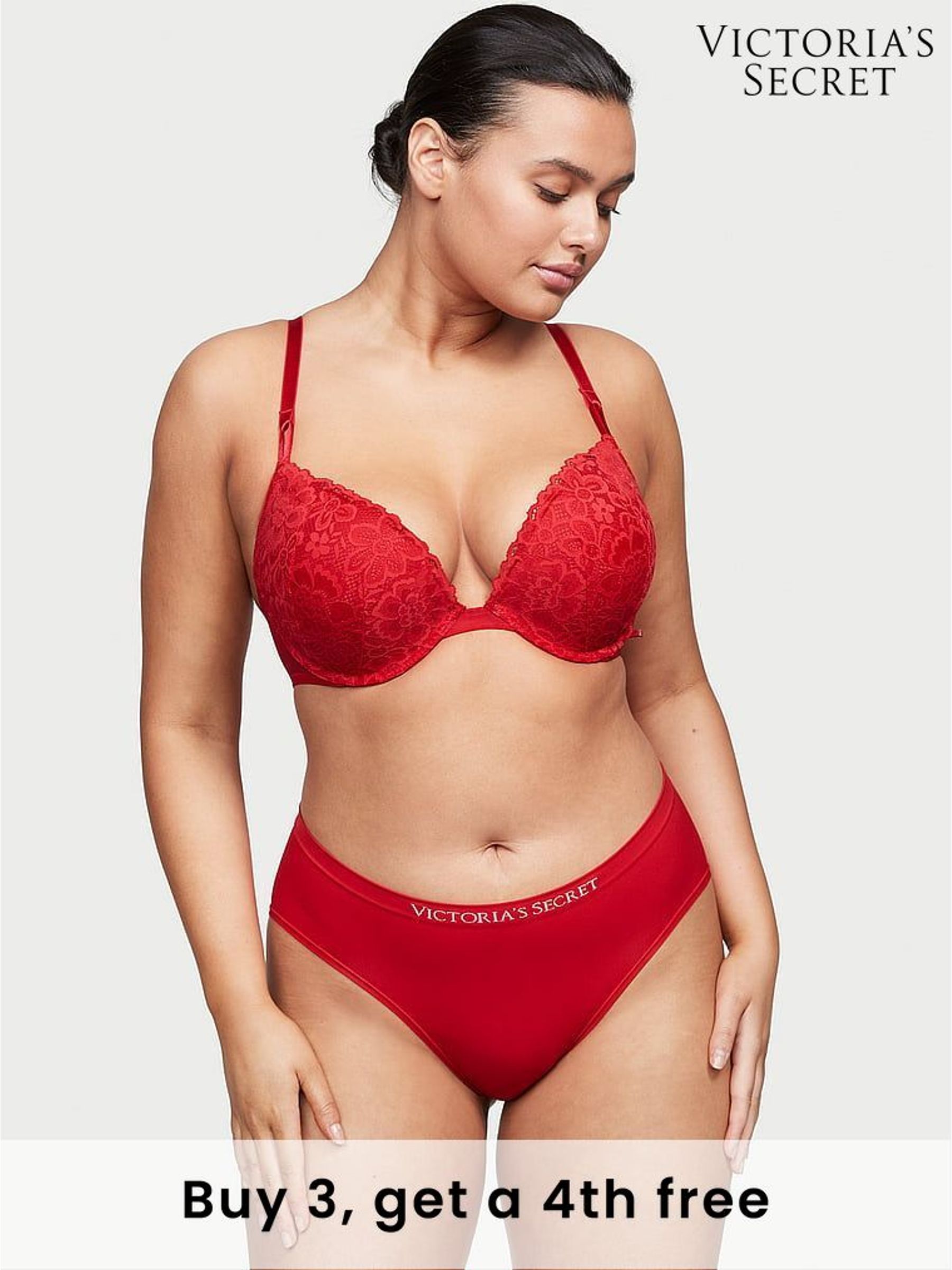 Lipstick Red Hipster Knickers (H47958) | £9