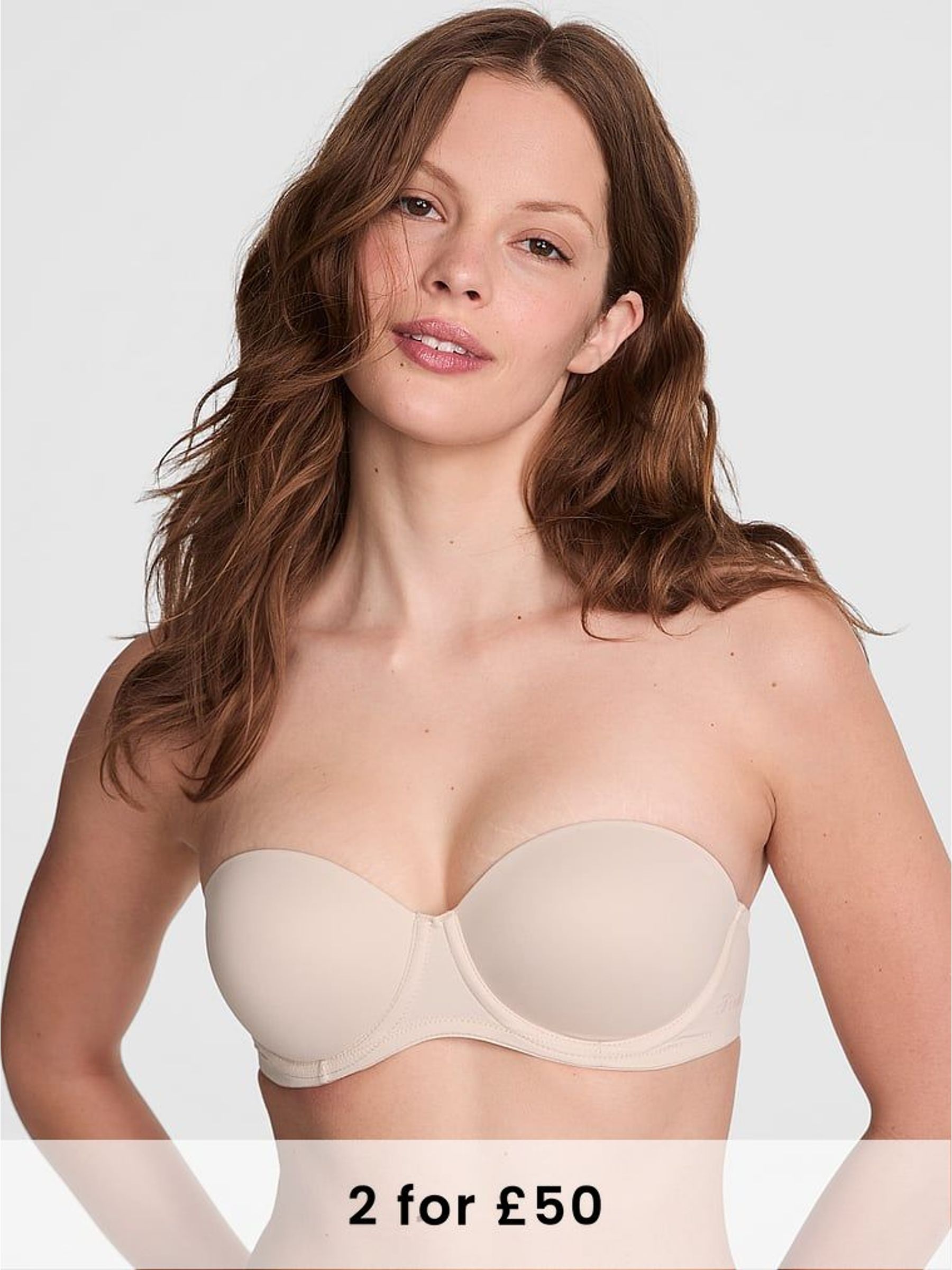 Marzipan Nude Strapless Multiway Push Up Bra (H48055) | £29