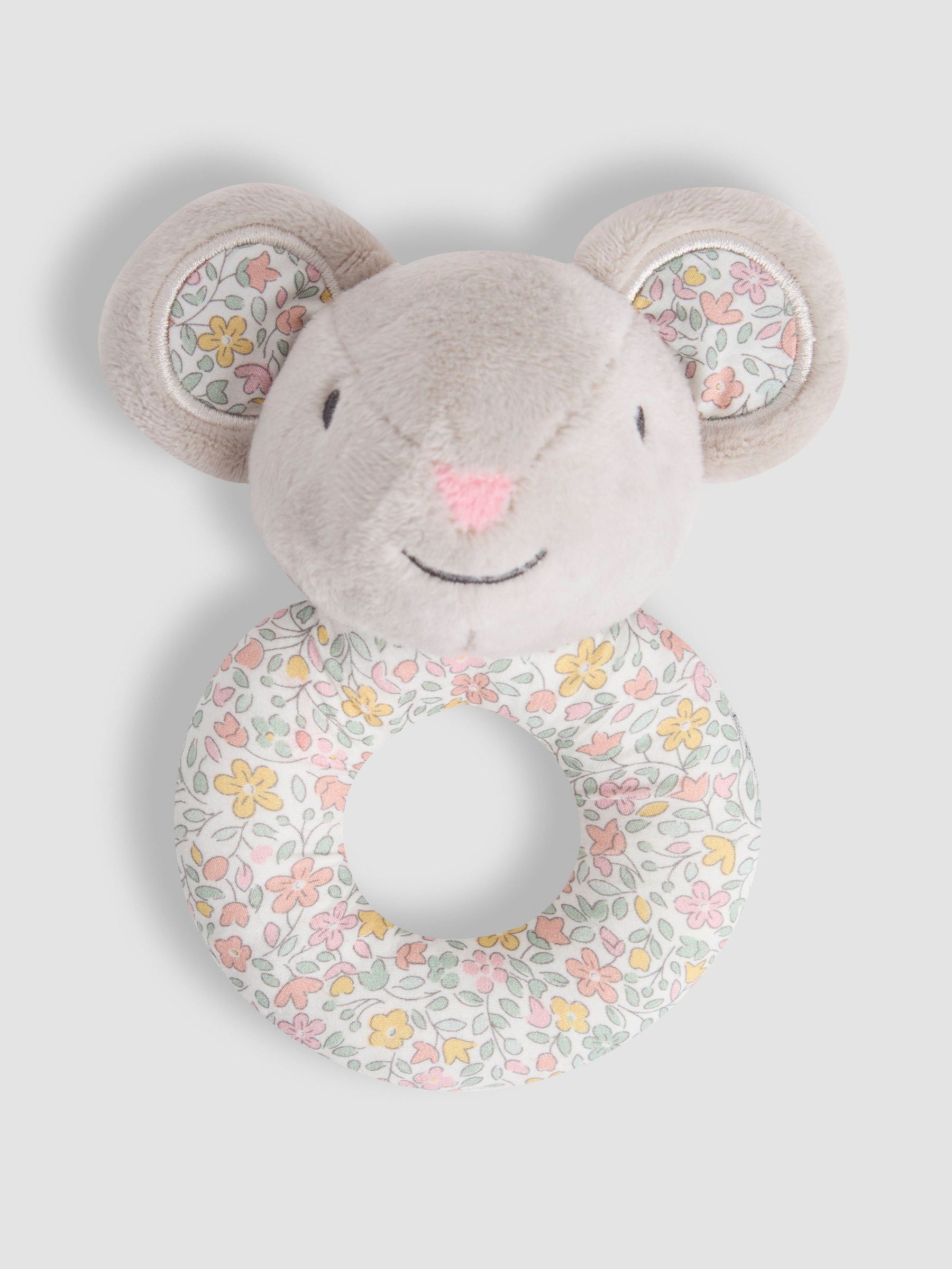 Country Cottage Mouse Ring Rattle (H48908) | £8.50
