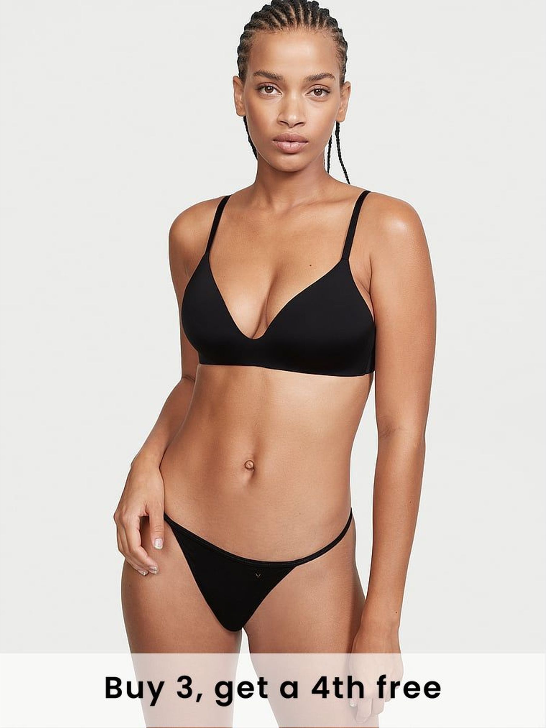 Black G-String Knickers (H52100) | £9