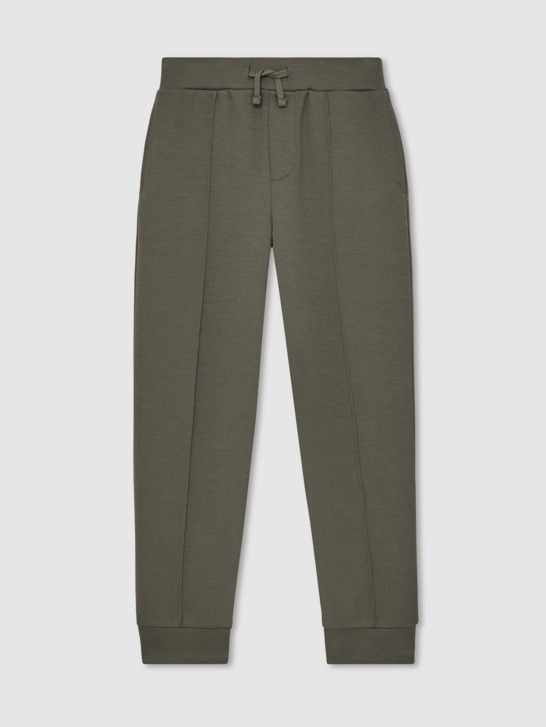 13-14 yrs Interlock Drawstring Joggers in Dark Sage (H52152) | £40