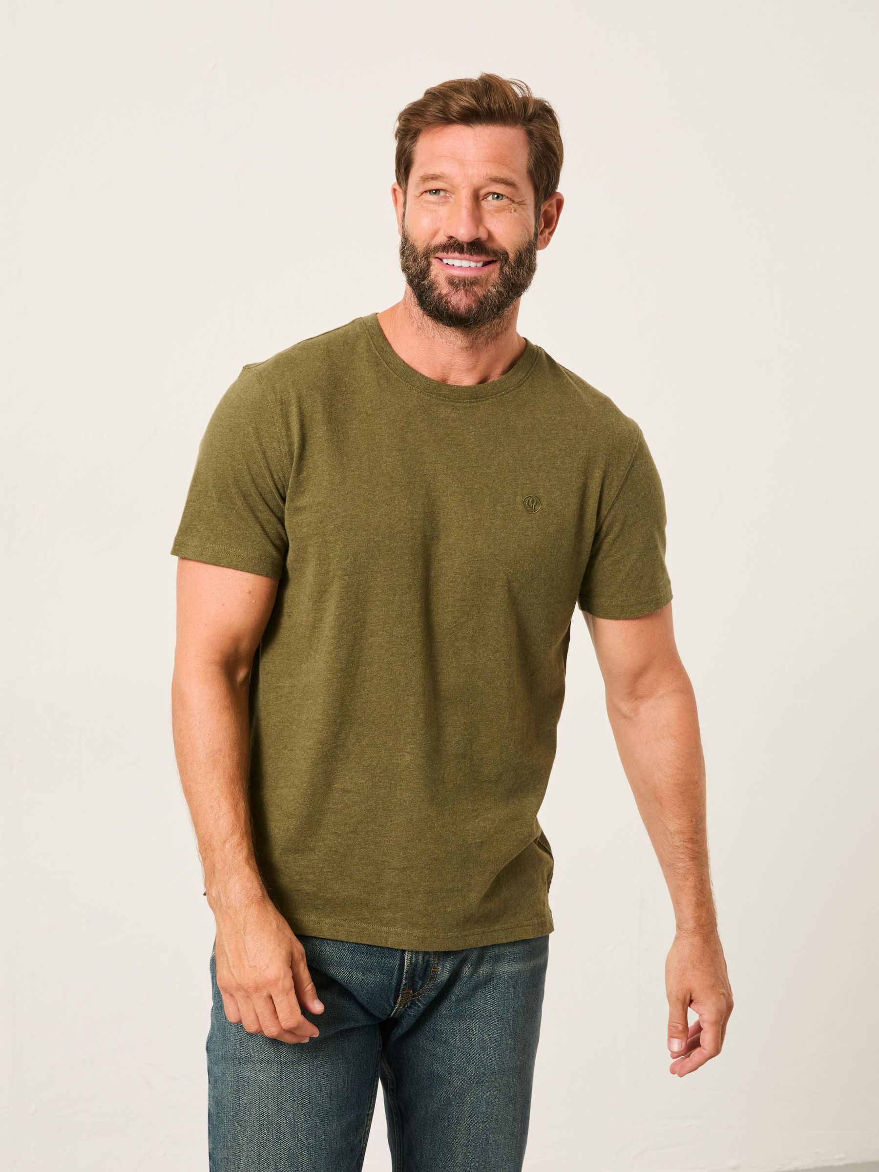 Lulworth Khaki T-Shirt (H53041) | £22.50