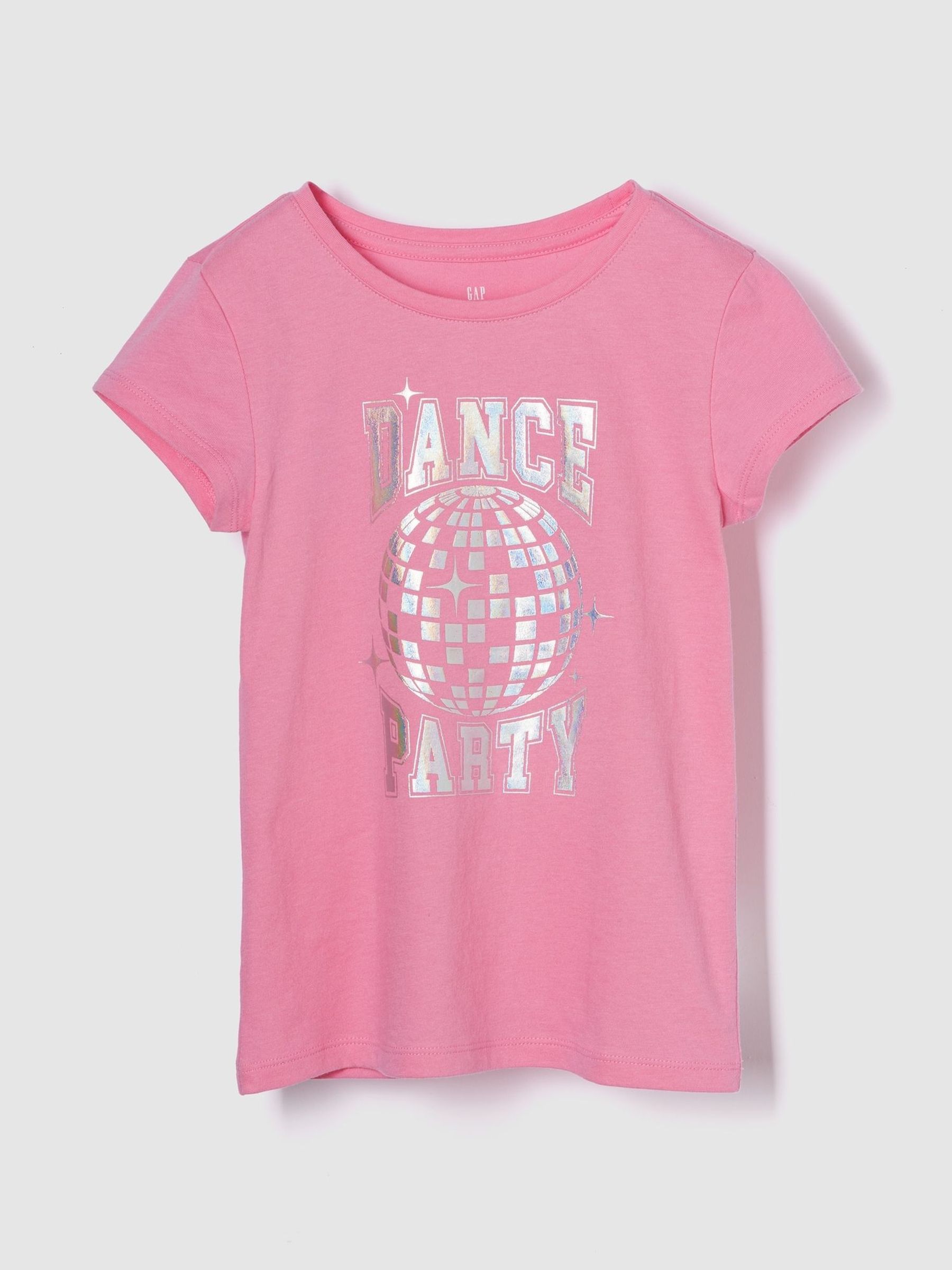 Pink Graphic Crew Neck Short Sleeve T-Shirt (4-13yrs) (H55450) | £10