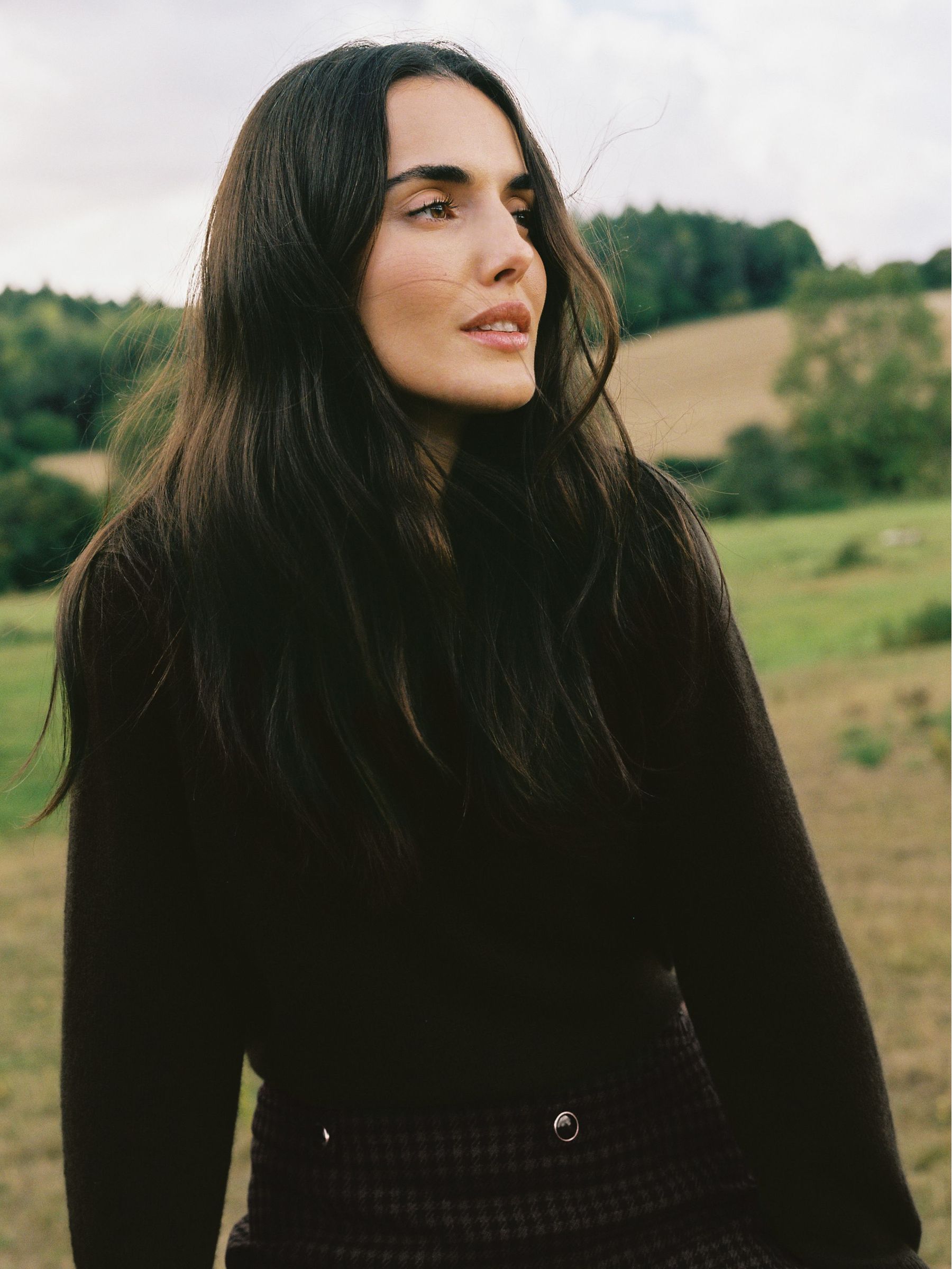 100% Cashmere Crew-Neck Jumper in Chocolate Brown (H57204) | £150