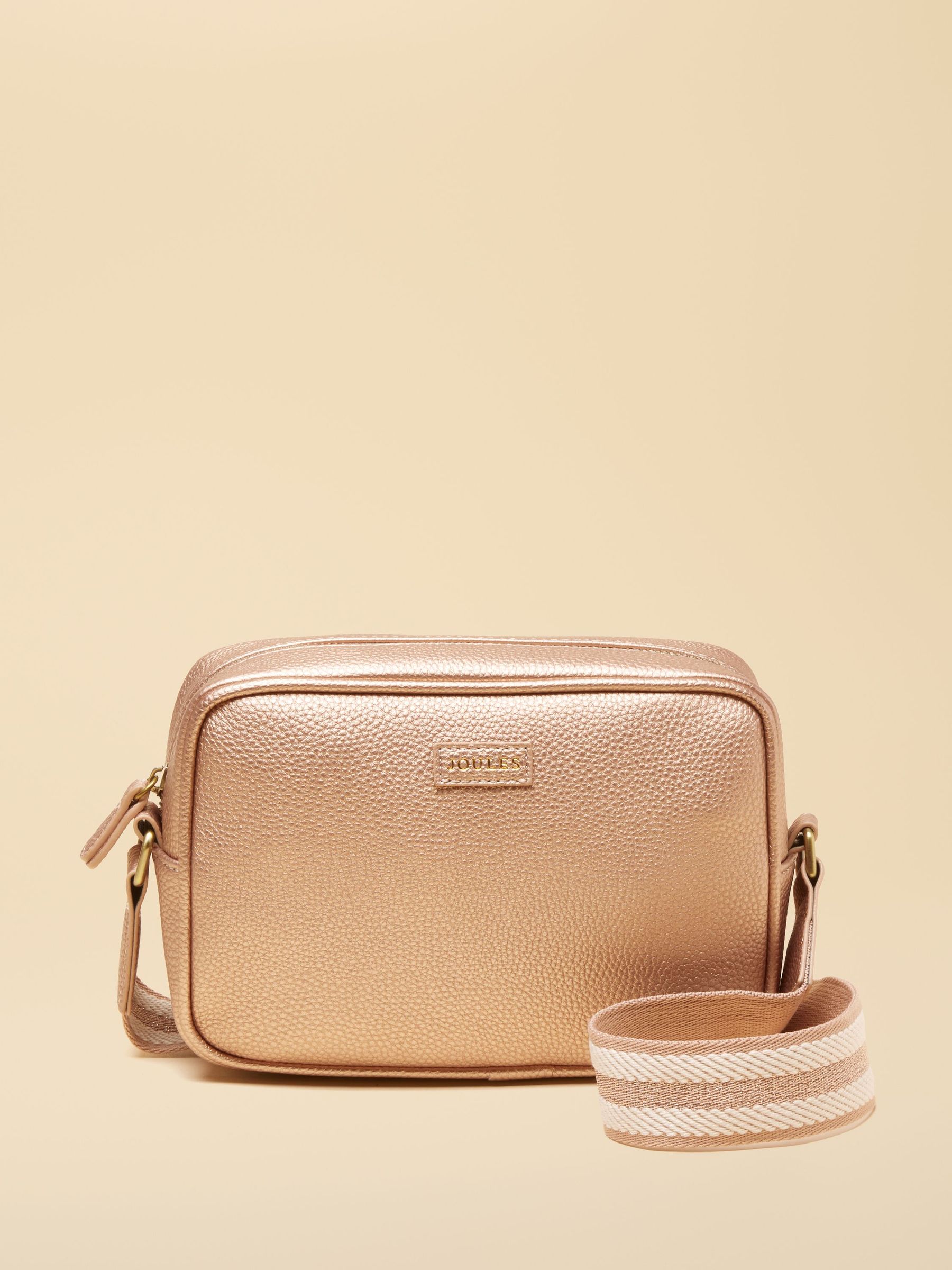 Trent Rose Gold Adjustable Cross Body Bag (H58722) | £39