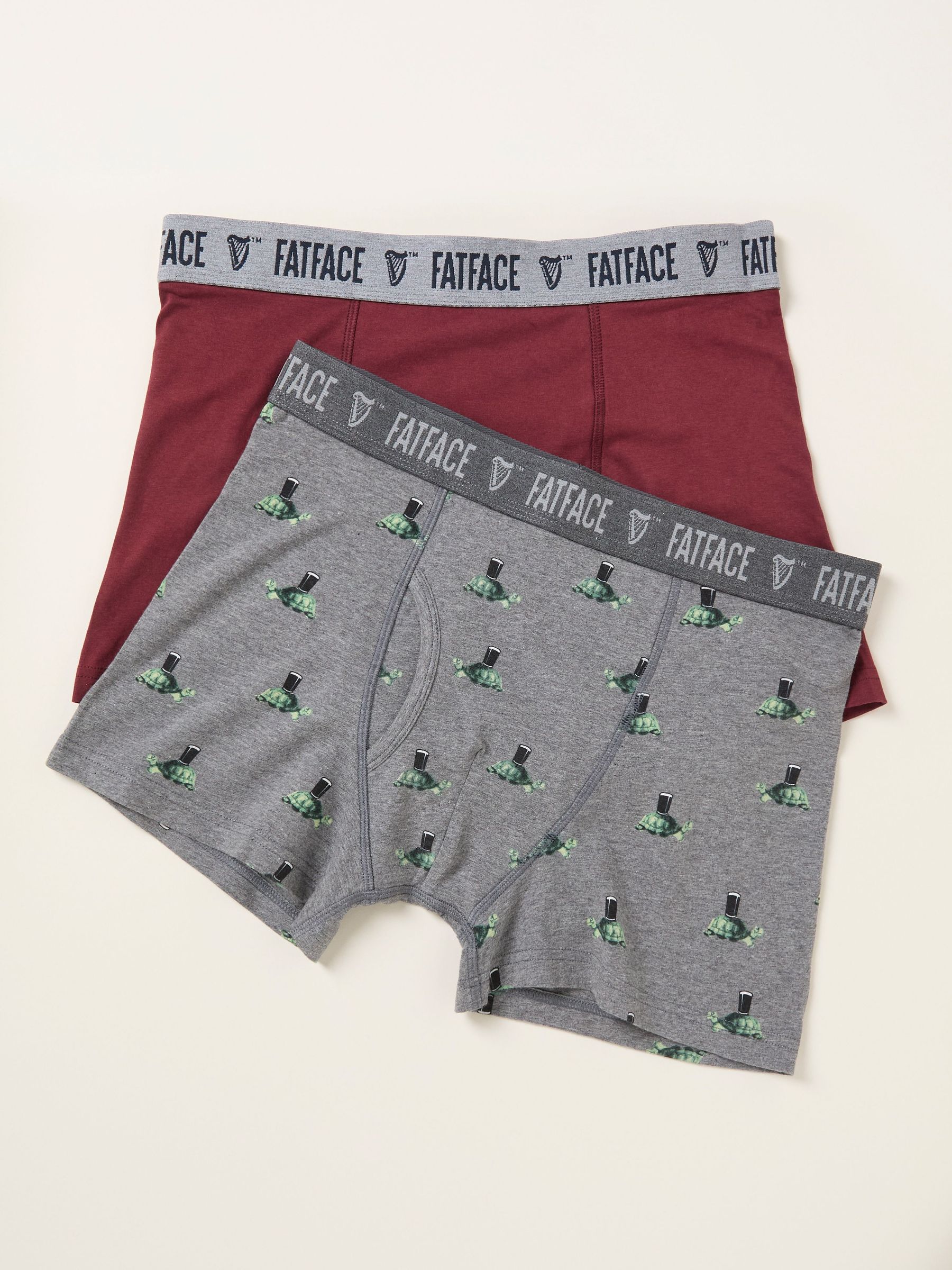Grey 2 Pack Guinness Boxers (H59242) | £22