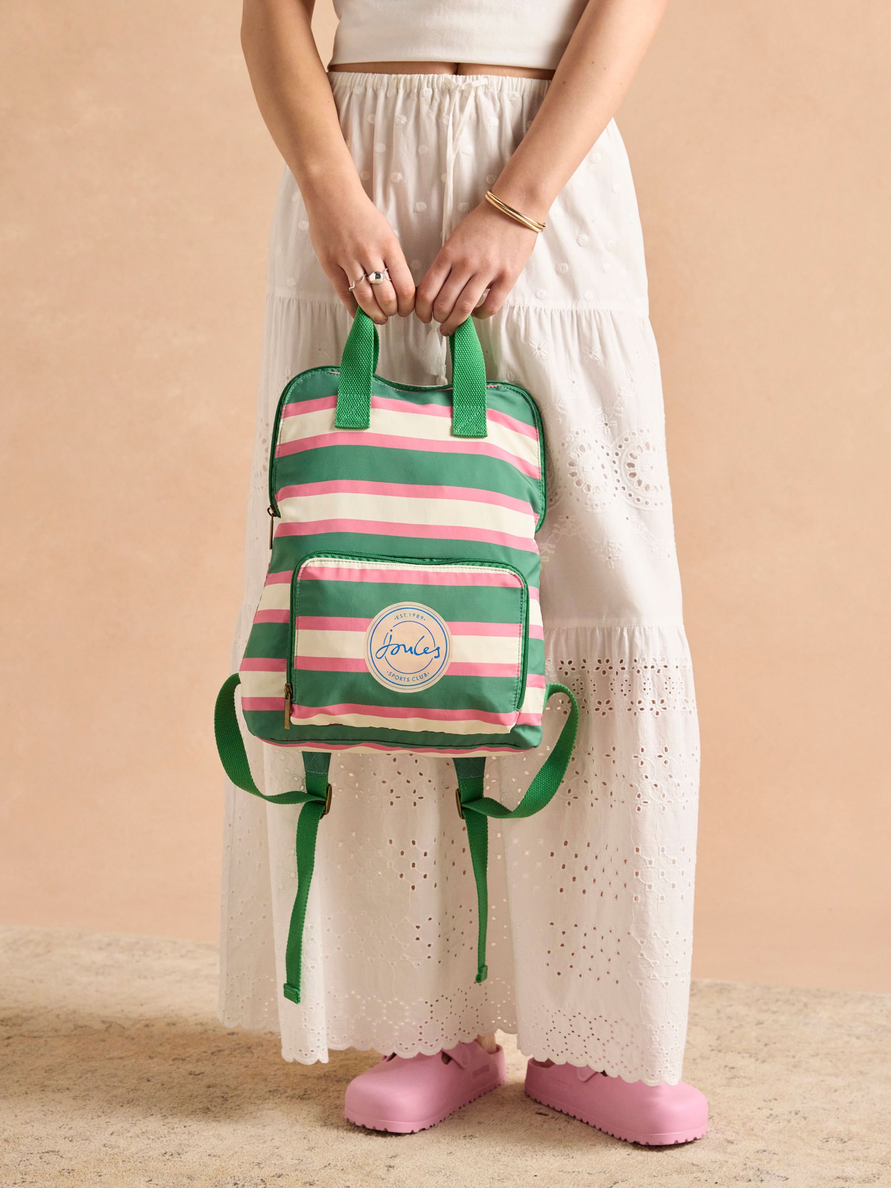 Resort Stripe Packaway Backpack (H63014) | £35