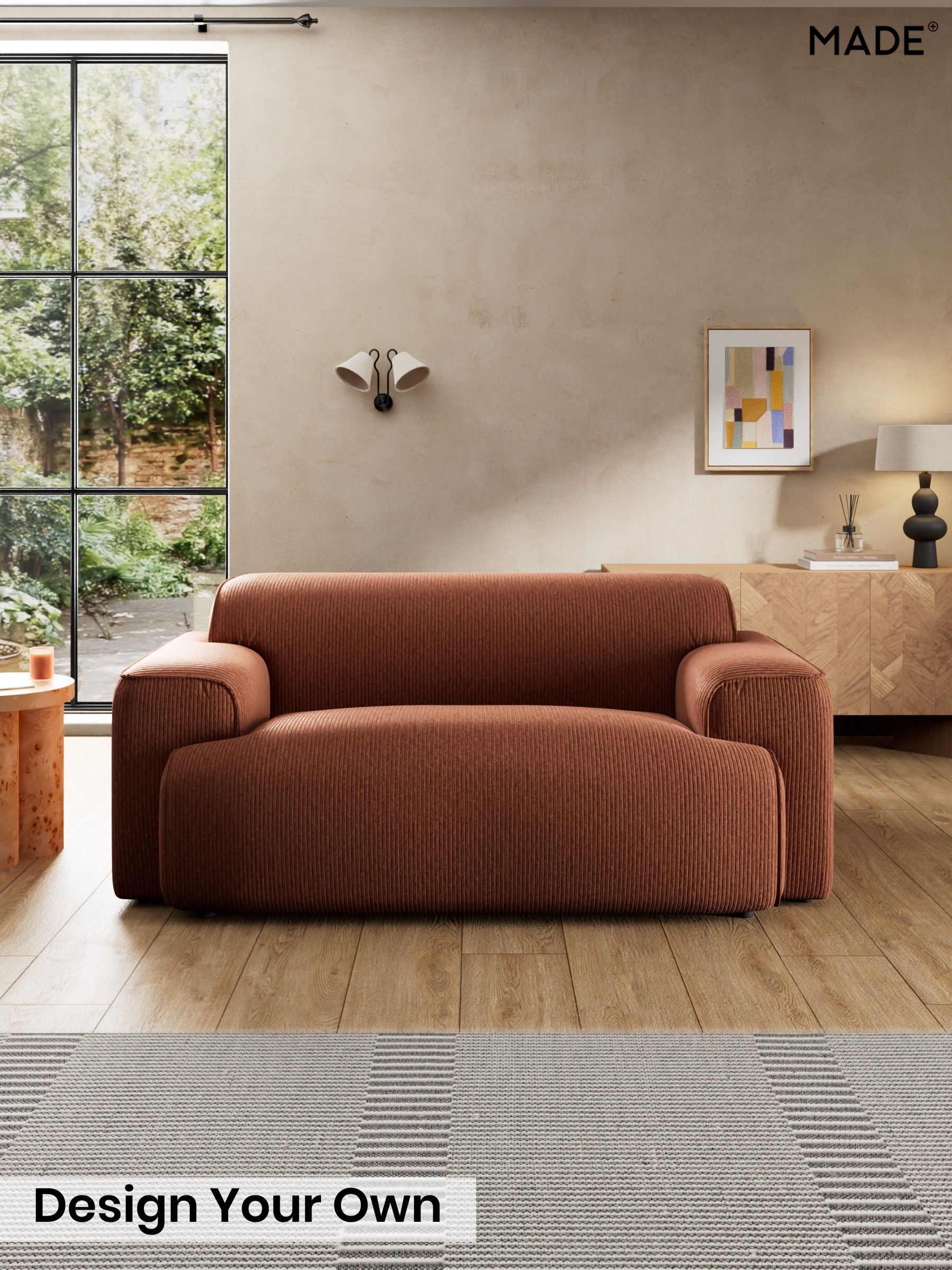 Matt Corduroy/Nutmeg Orange - Avalon By Made