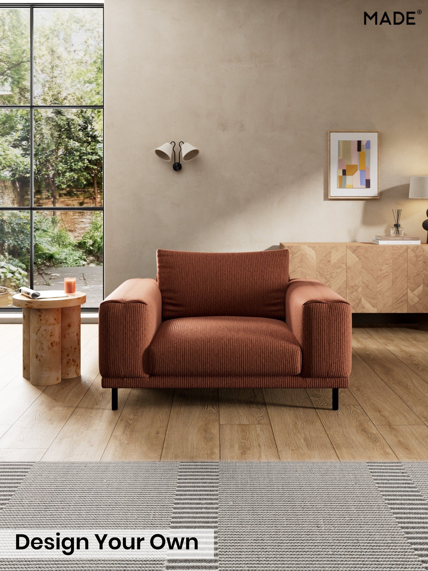 Matt Corduroy/Nutmeg Orange - Odin By Made