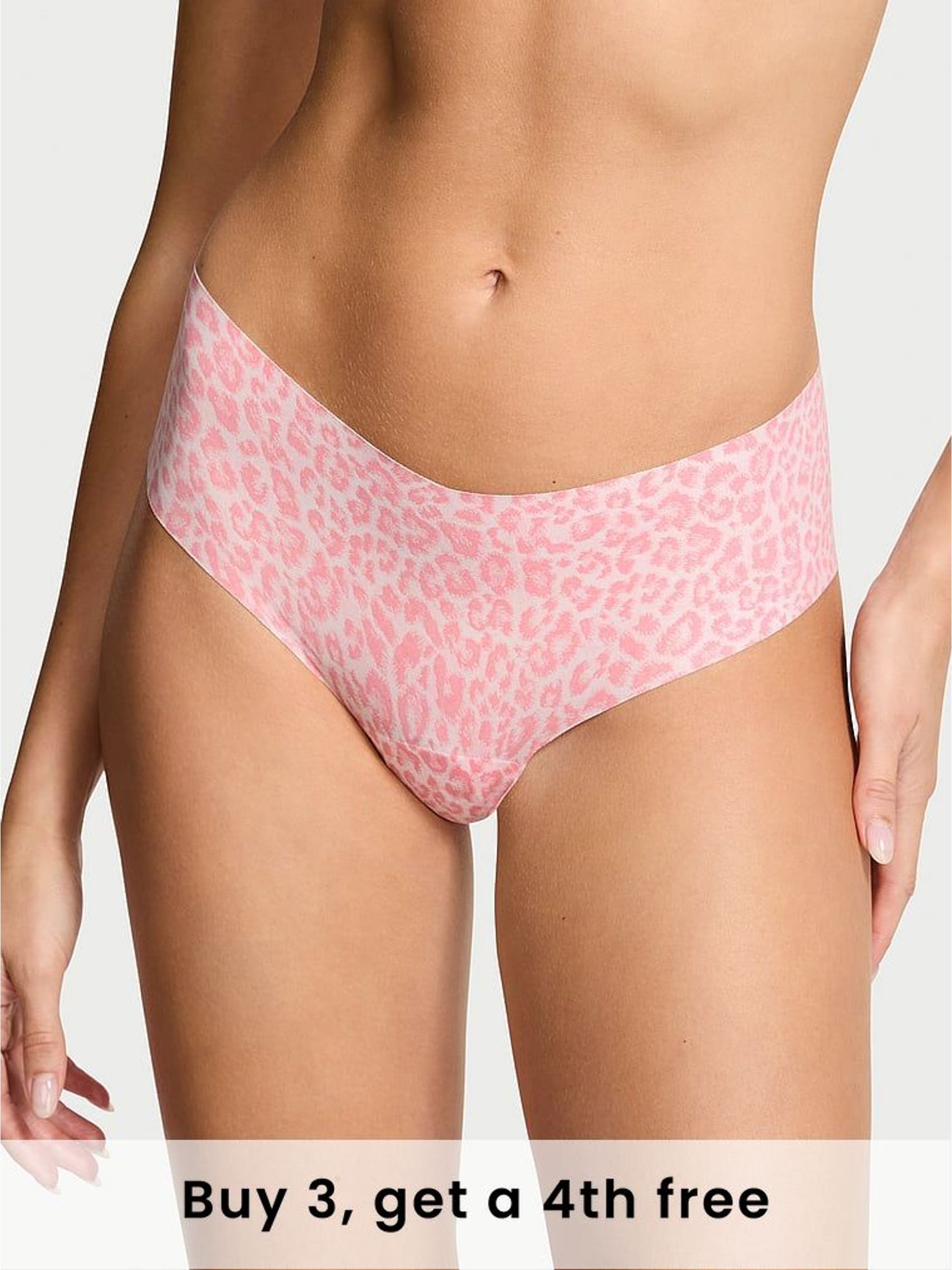 Pink Leopard Cheeky Print Knickers (H64845) | £9