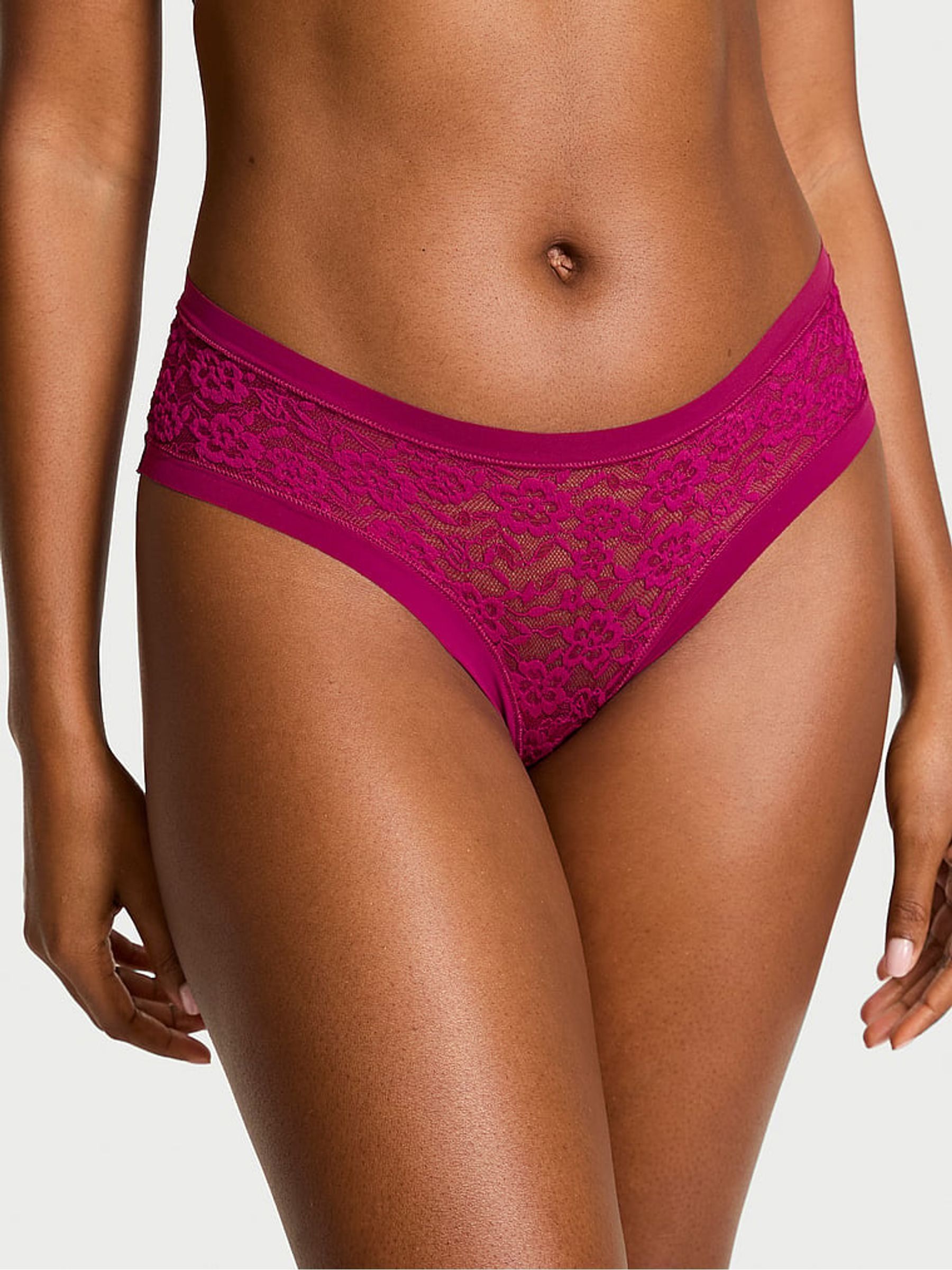 Fresh Jam Purple Cheeky Lacie Knickers (H64919) | £9