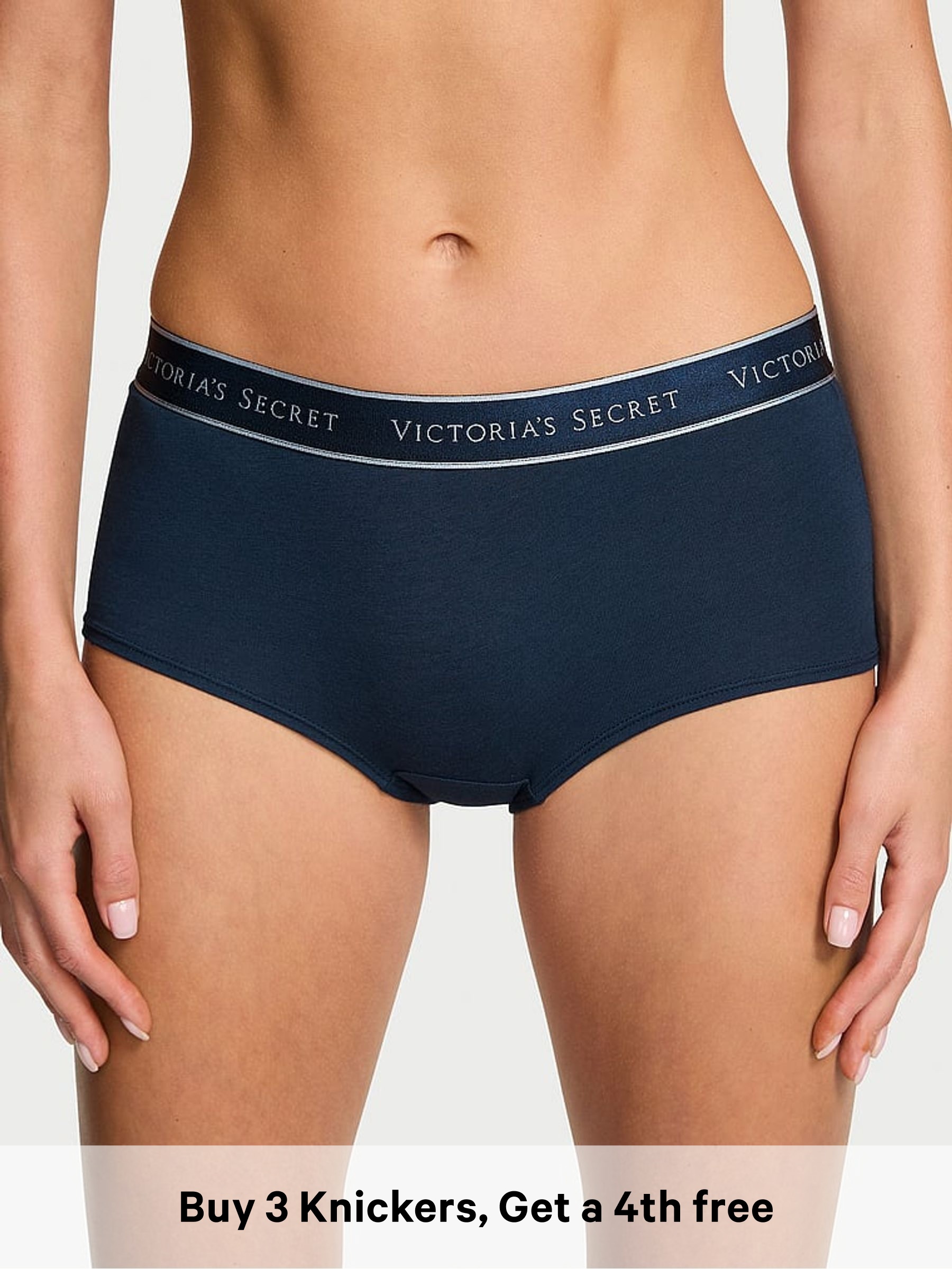 Blue Short Logo Knickers (H65293) | £9