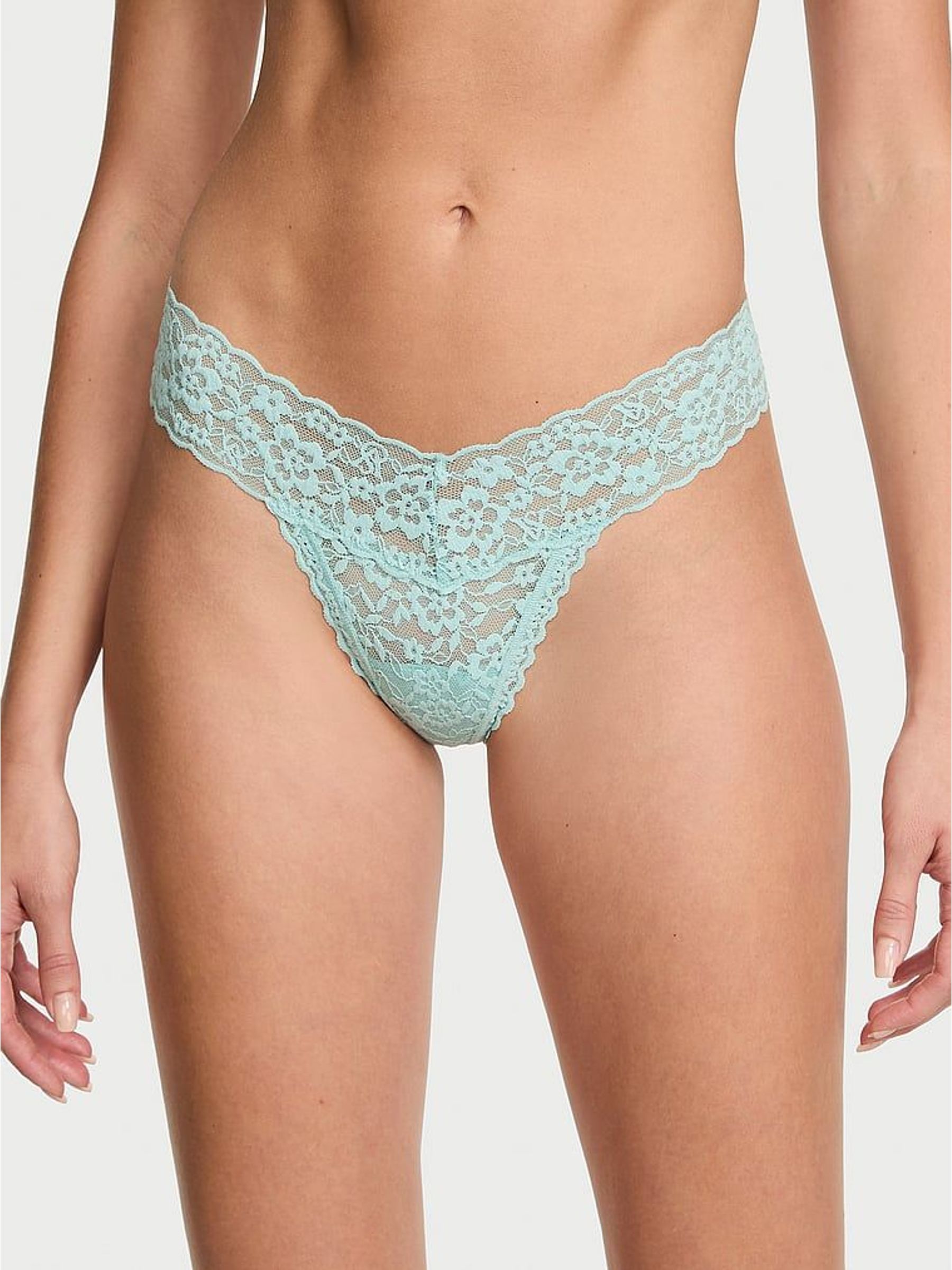 Canal Blue Thong Knickers (H65346) | £10