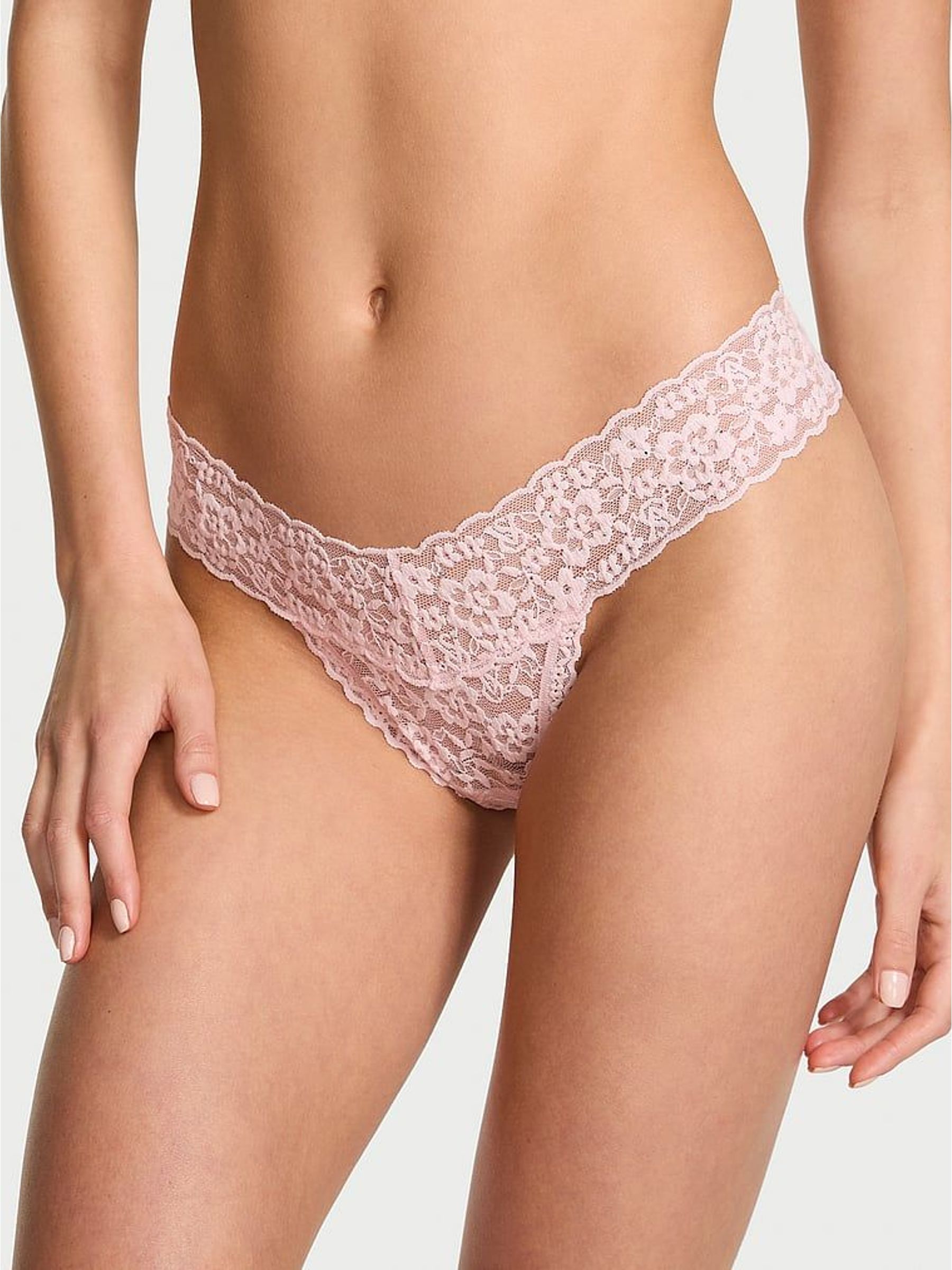 Angel Pink Thong Sparkle Knickers (H65356) | £9