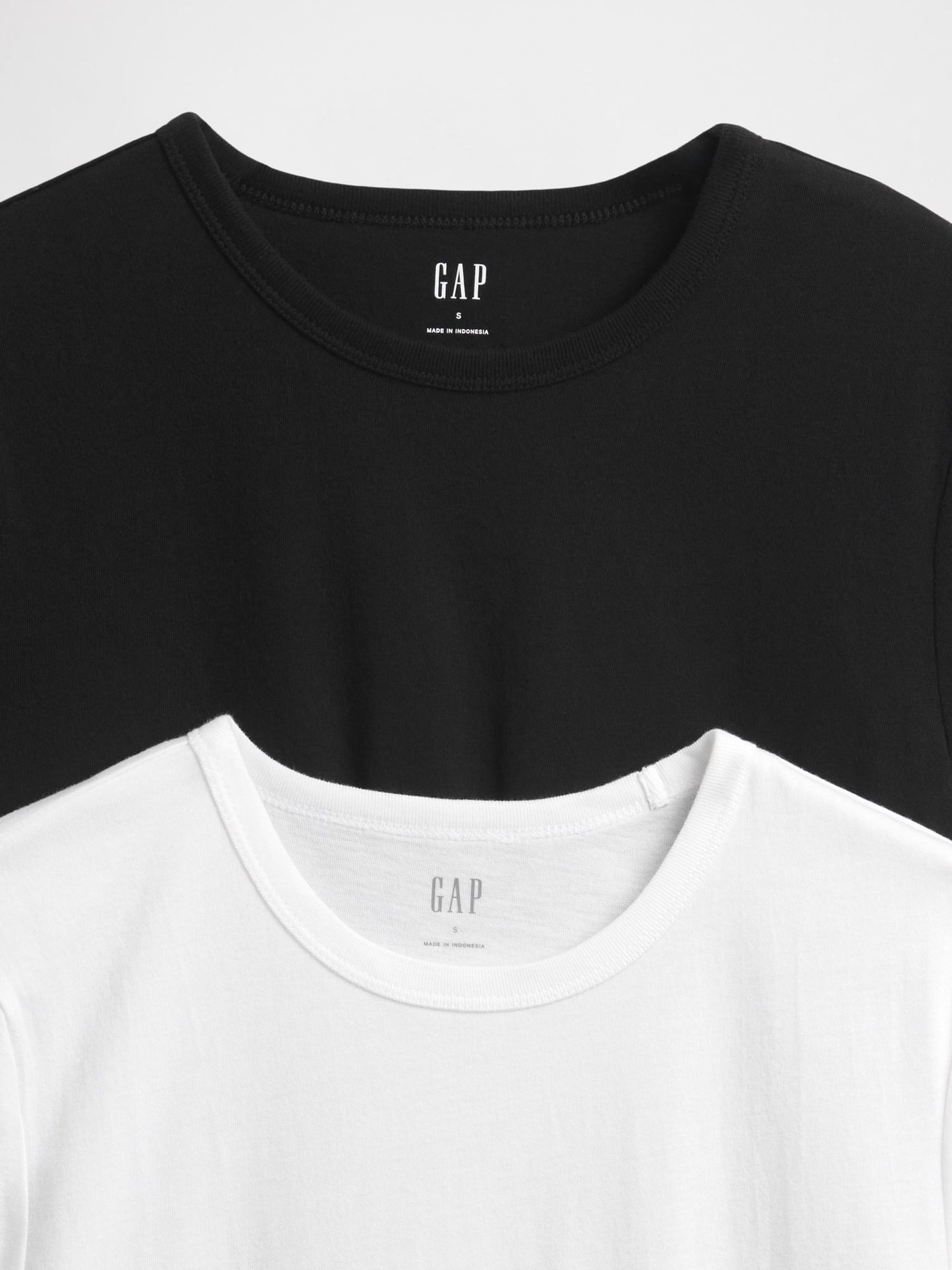 White Favourite Crew Neck T-Shirts 2 Pack (H66471) | £18