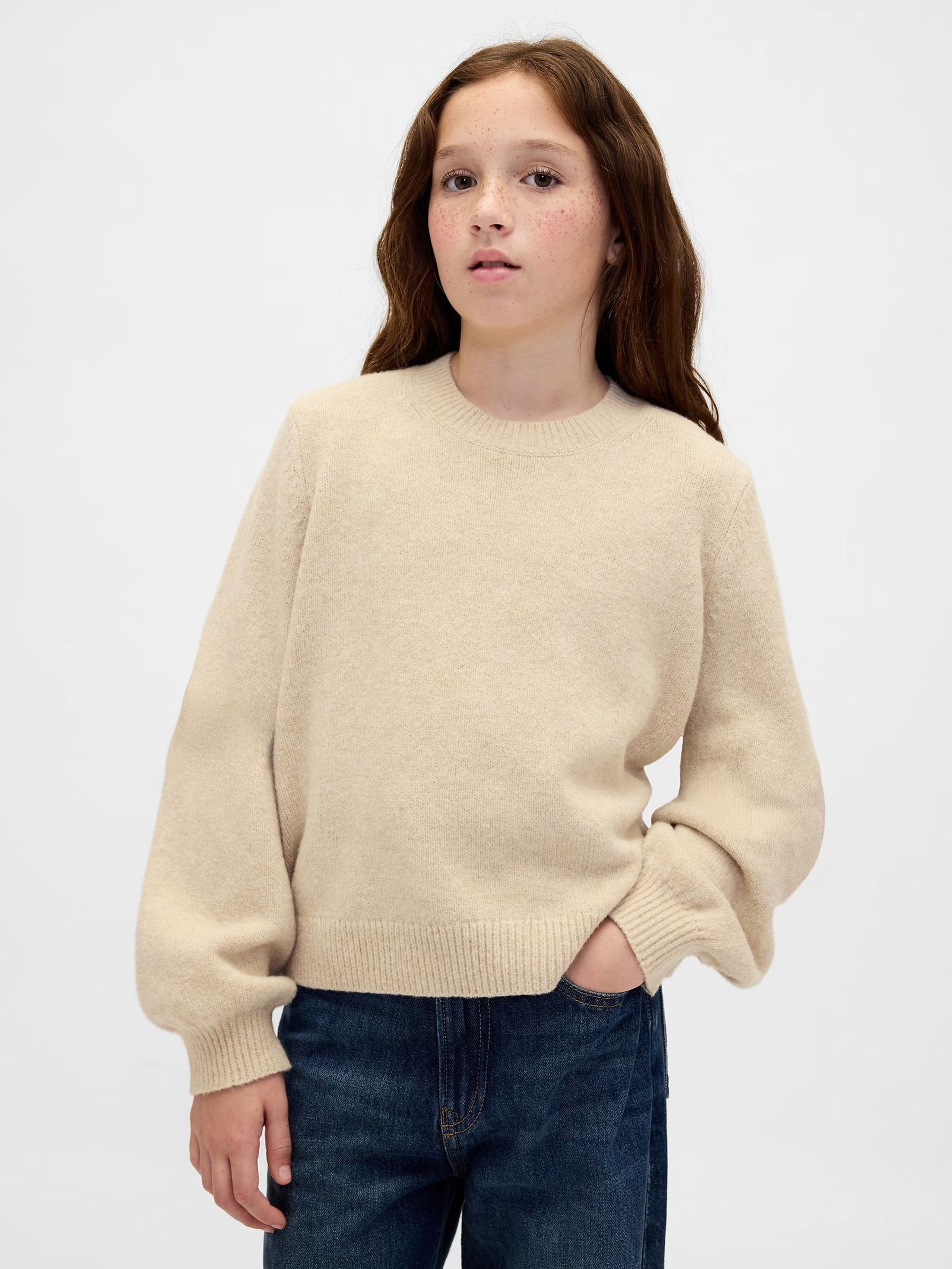 Cream CashSoft Crew Neck Jumper (H66514) | £25