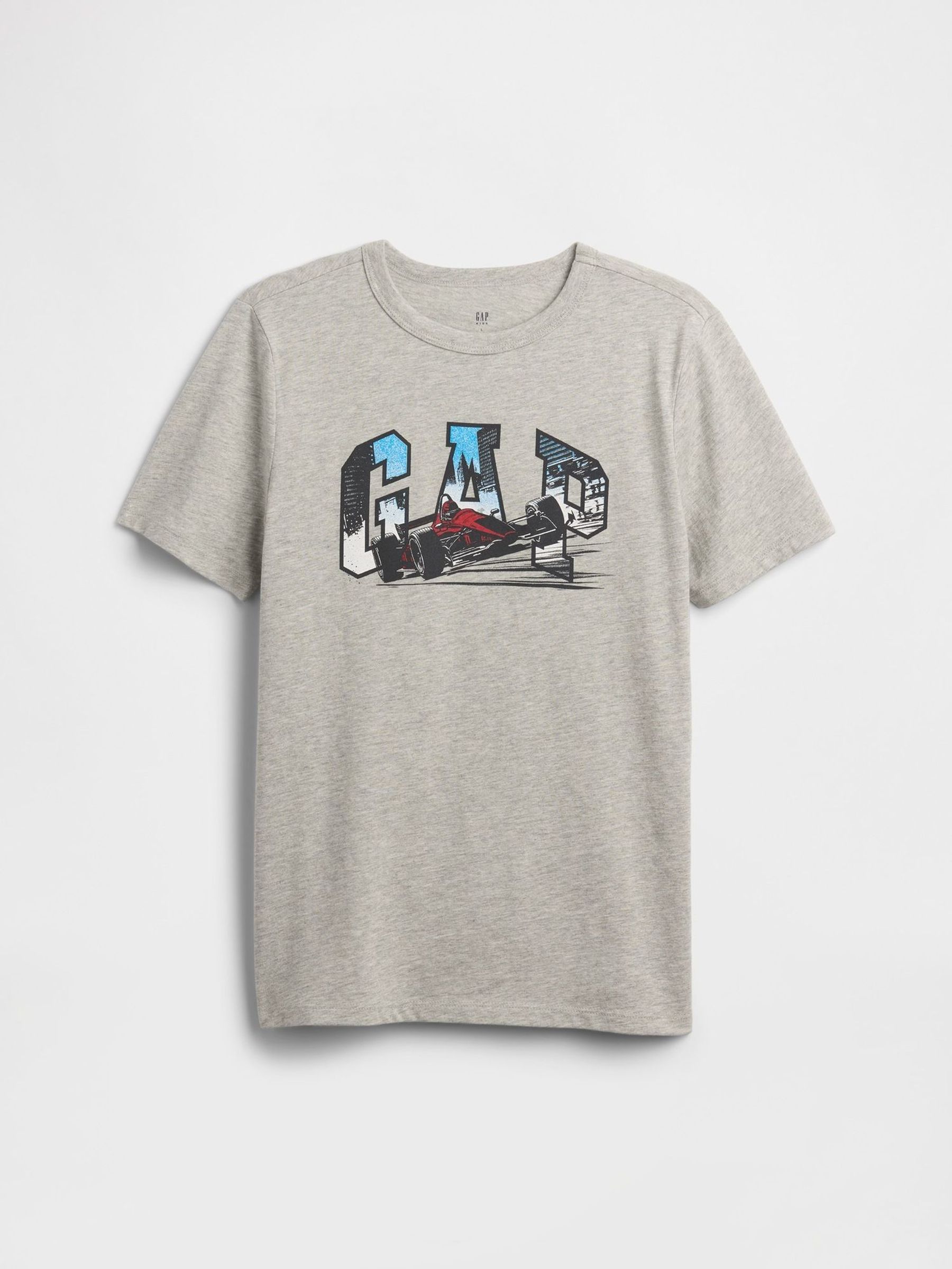 Grey Vintage Logo T-Shirt (4-13yrs) (H66519) | £10