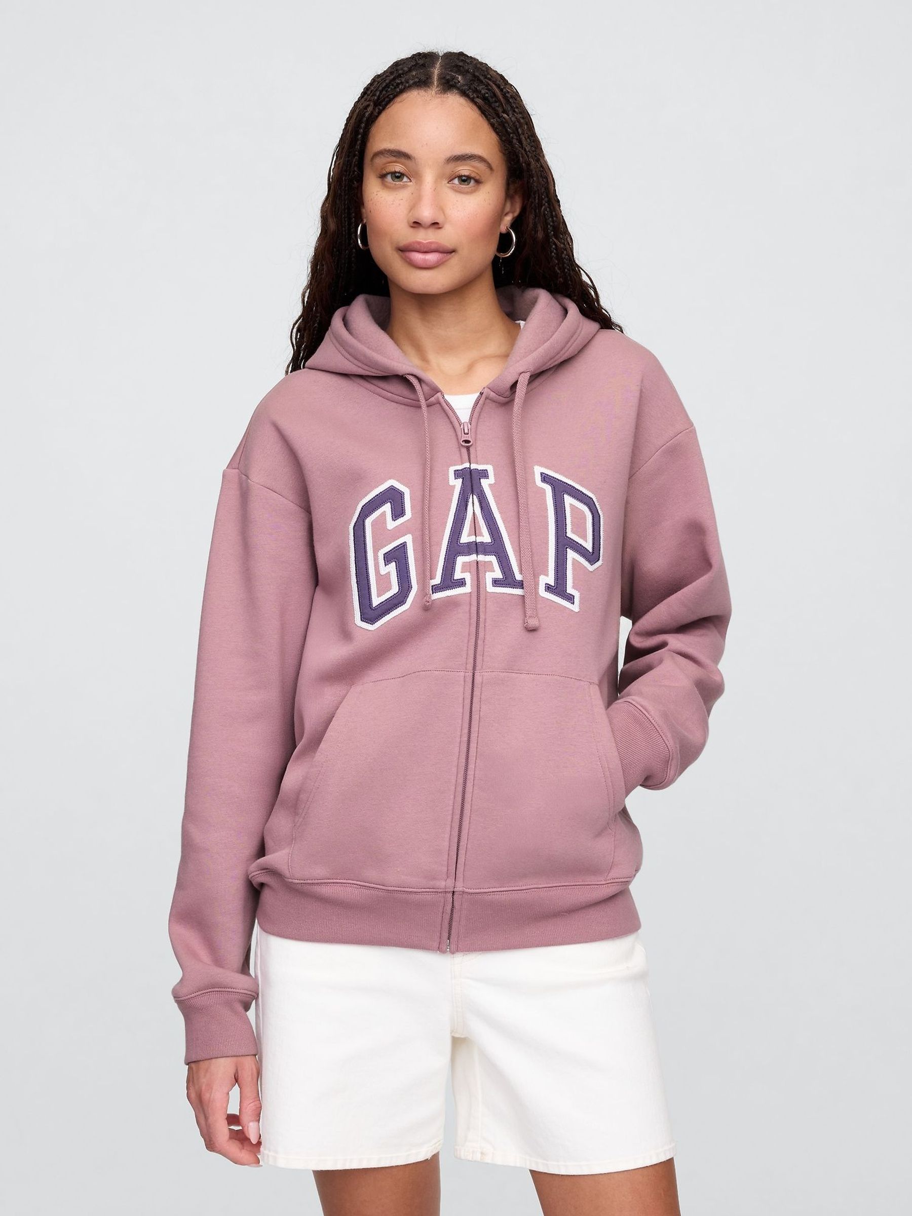 Purple Heritage Zip-Up Hoodie (H66550) | £40