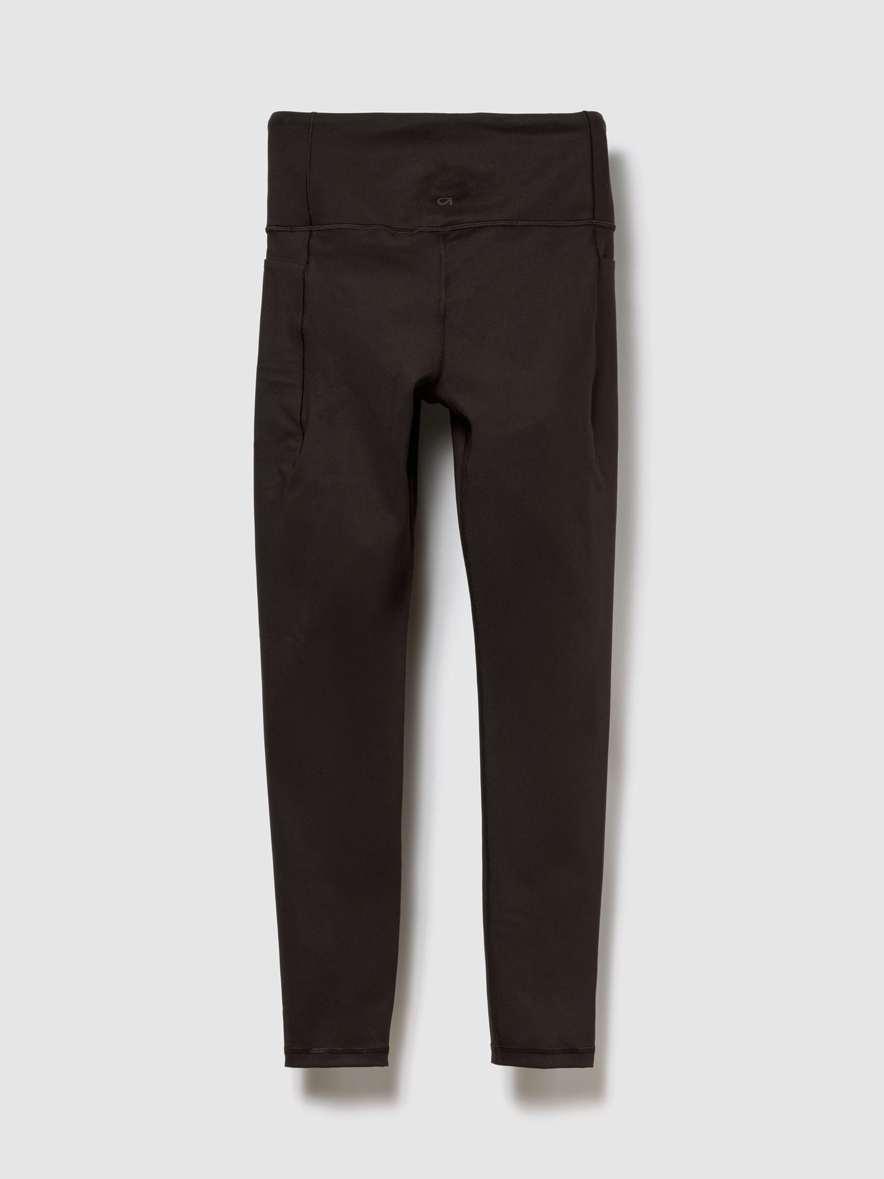 Brown High Waisted Power Full Length Leggings (H66562) | £45