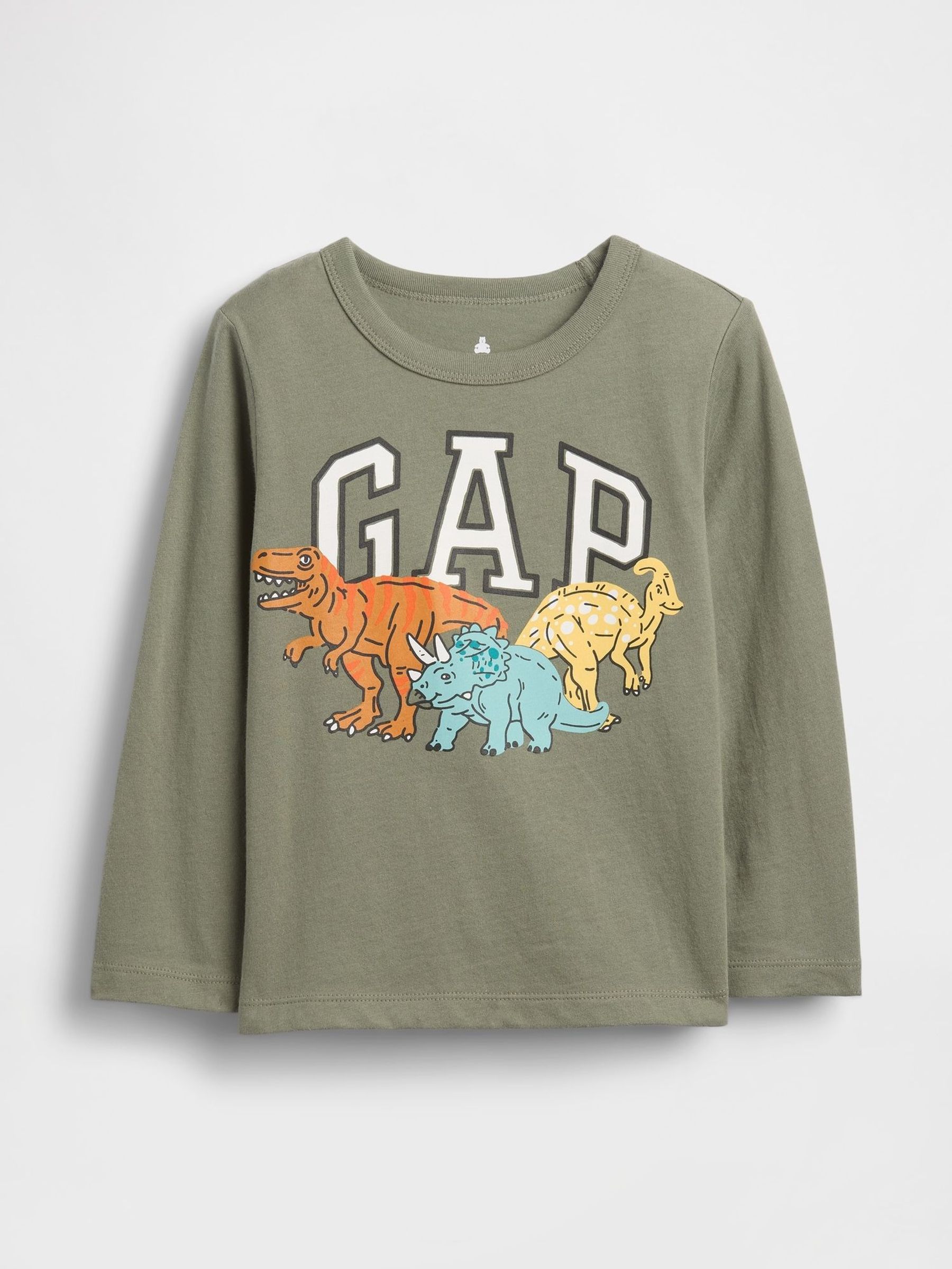 Green Graphic Logo T-Shirt (6mths-5yrs) (H66563) | £10