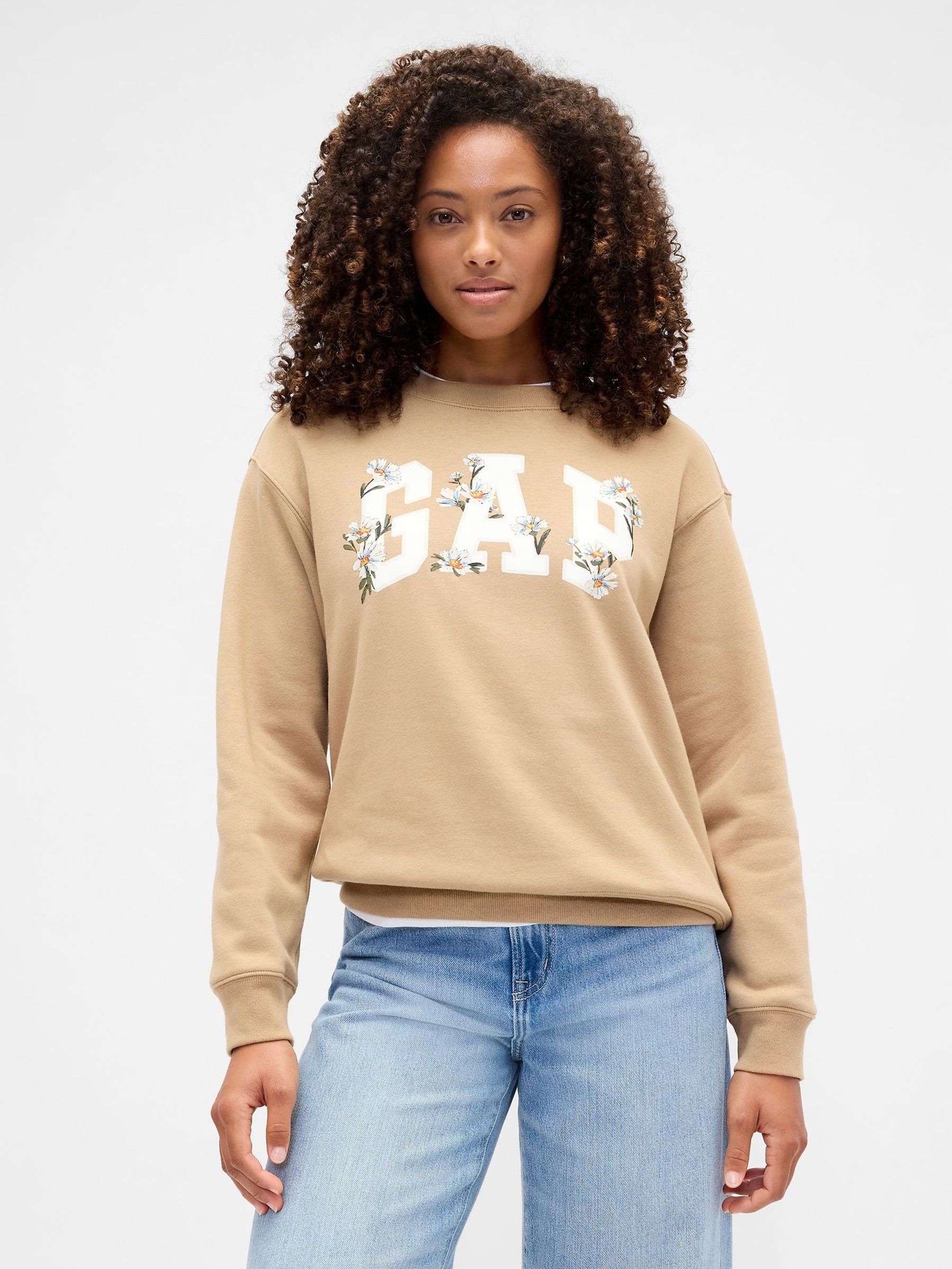 Brown Relaxed Logo Sweatshirt (H66617) | £30