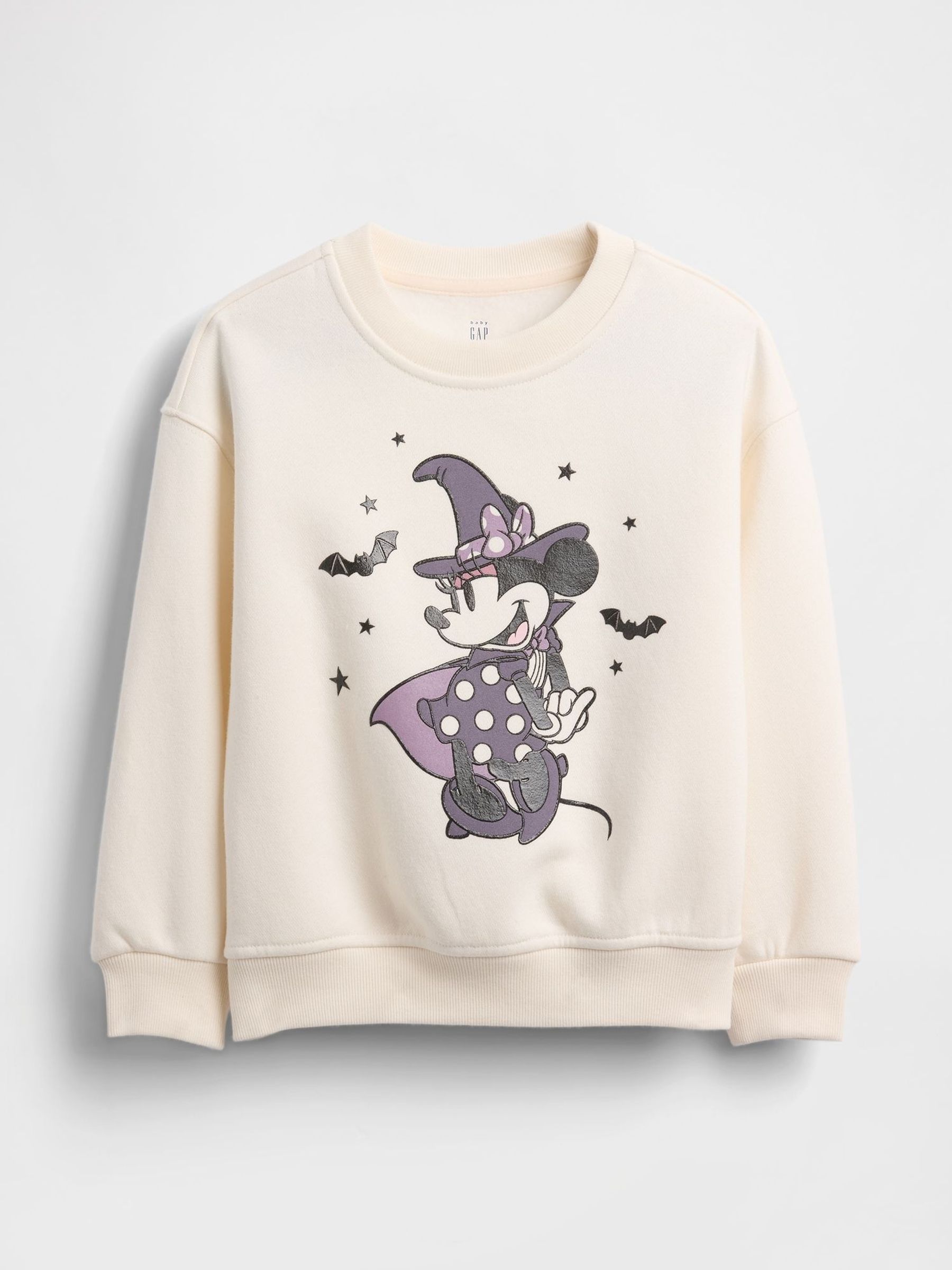 White Minnie Mouse Disney Vintage Soft Halloween Sweatshirt (6mths-5yrs) (H66629) | £30