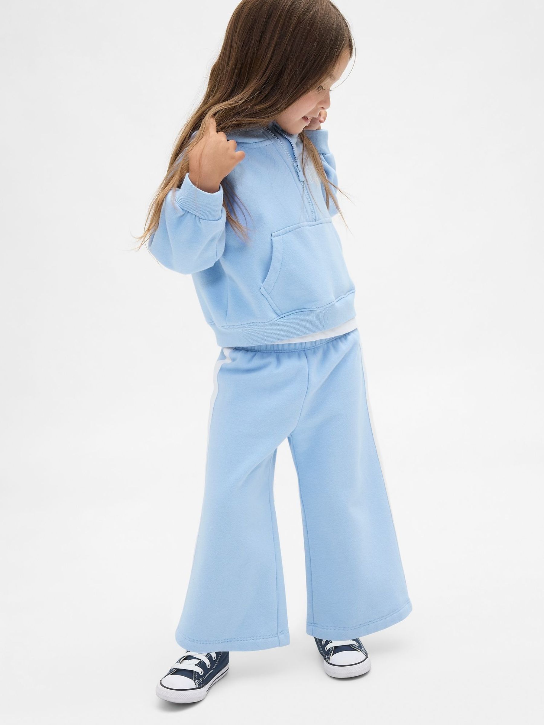 Blue Vintage Soft Hoodie Outfit Set (6mths-5yrs) (H66639) | £35