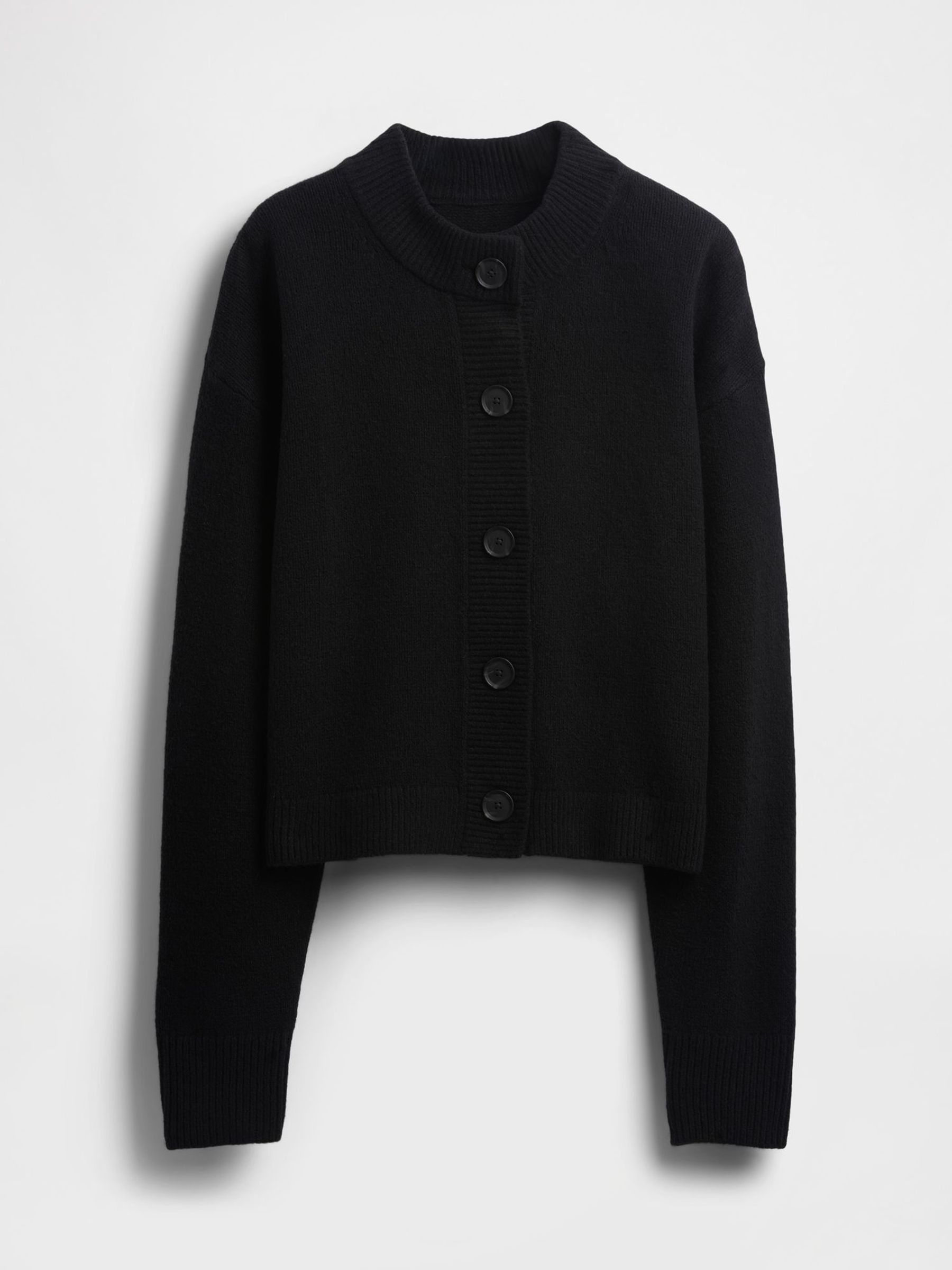 Black CashSoft Oversized Chunky Cardigan (H66657) | £55