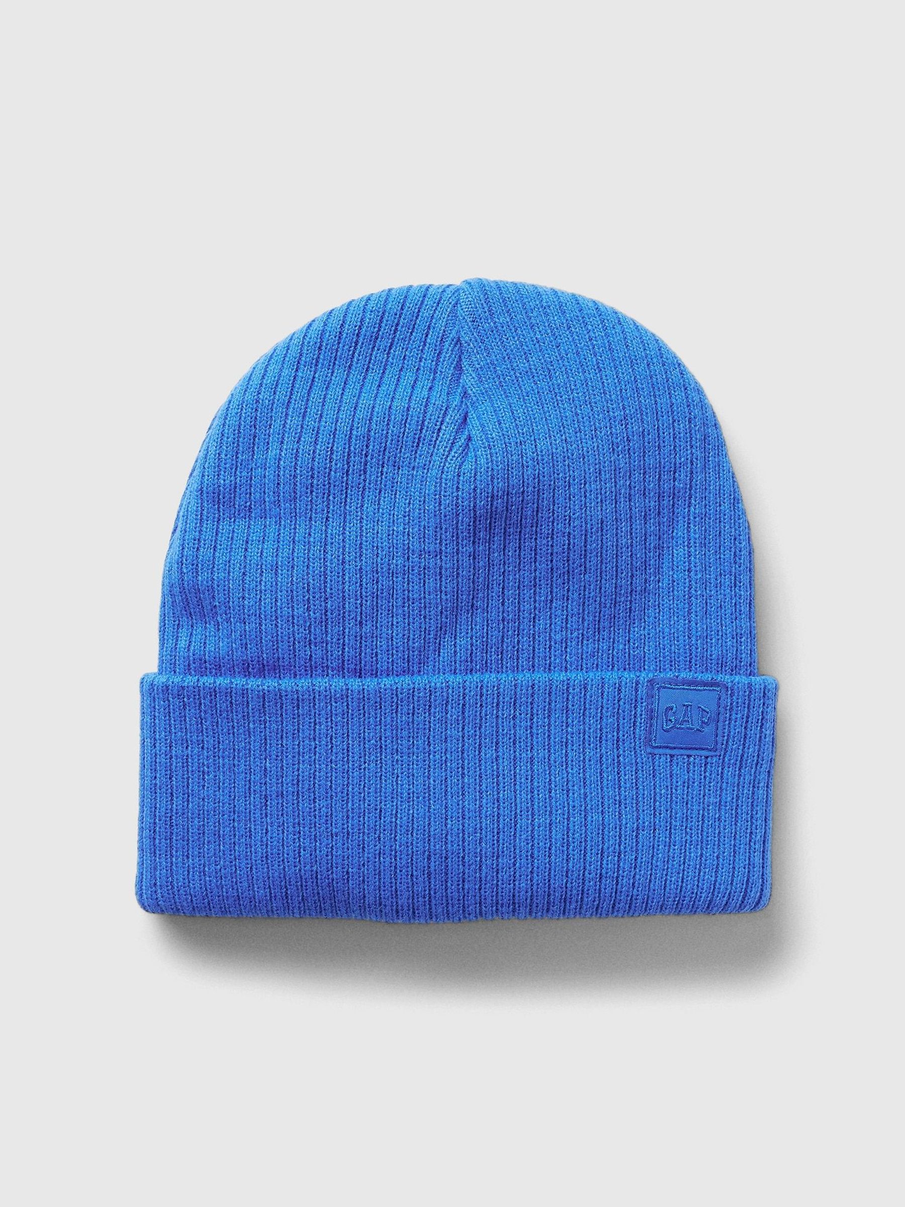Blue Logo Beanie (H66659) | £12