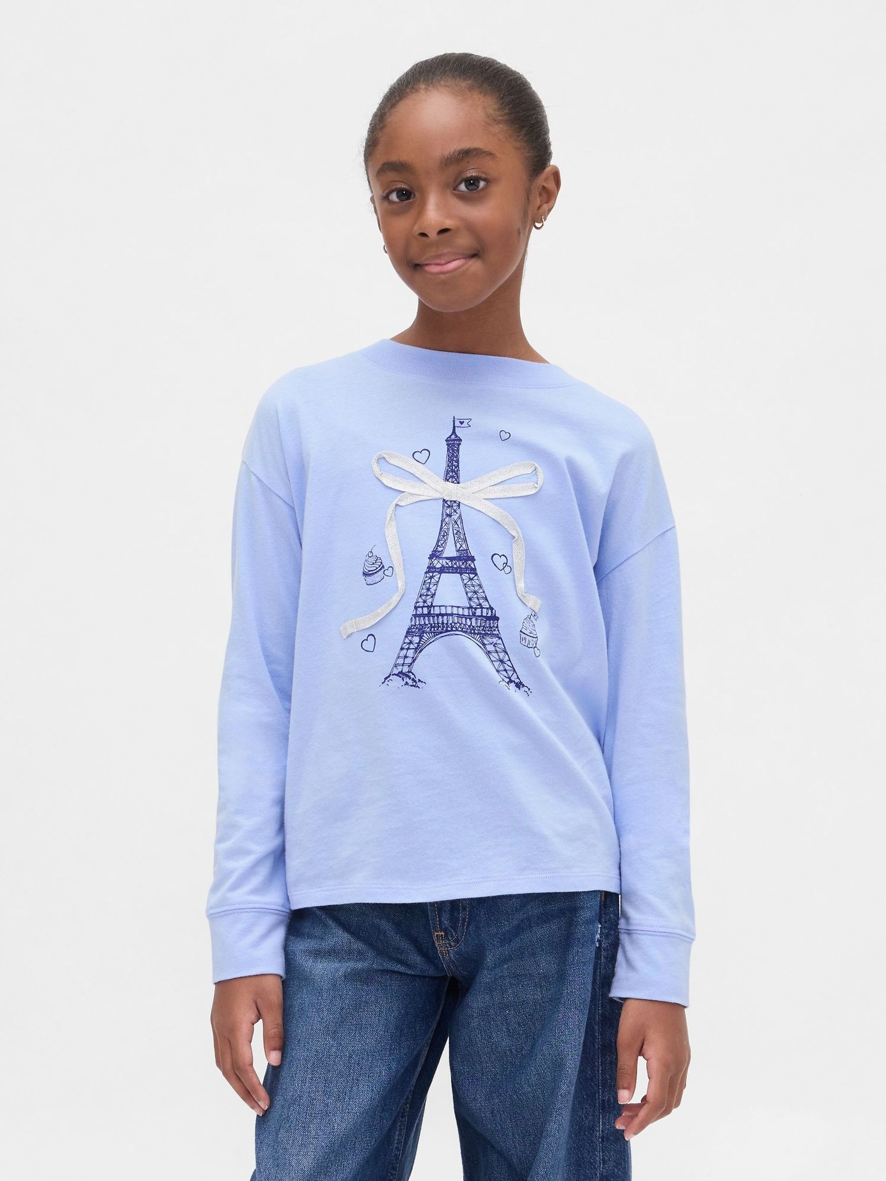 Blue Disney Oversized Graphic T-Shirt (4-13yrs) (H66672) | £14