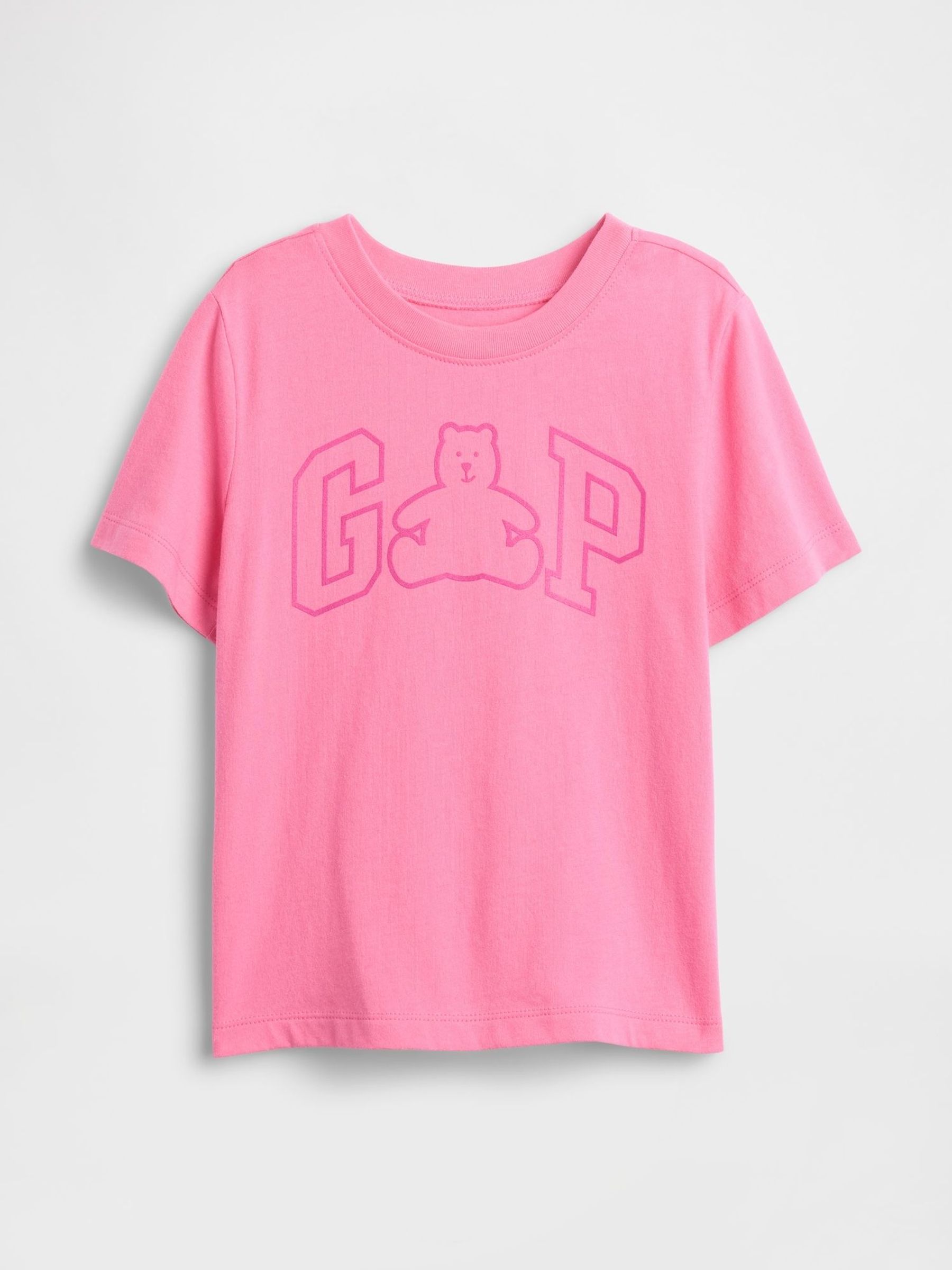 Pink Logo Crew Neck Short Sleeve T-Shirt (6mths-5yrs) (H66679) | £10