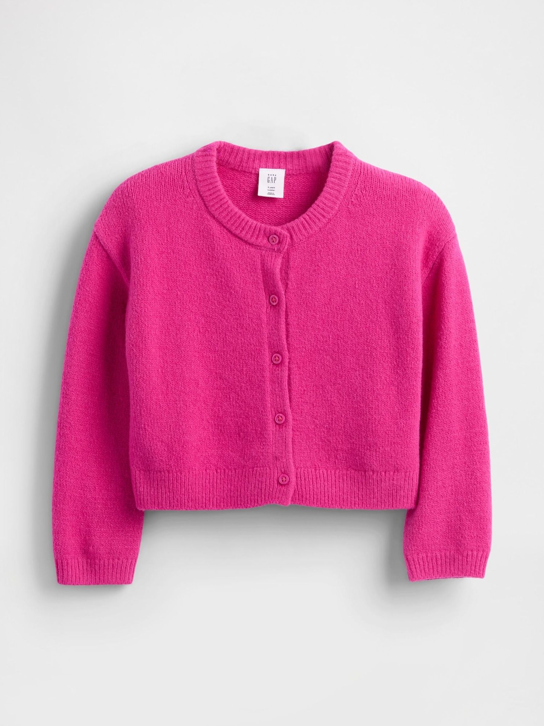 Pink CashSoft Cardigan (6mths-5yrs) (H66685) | £25