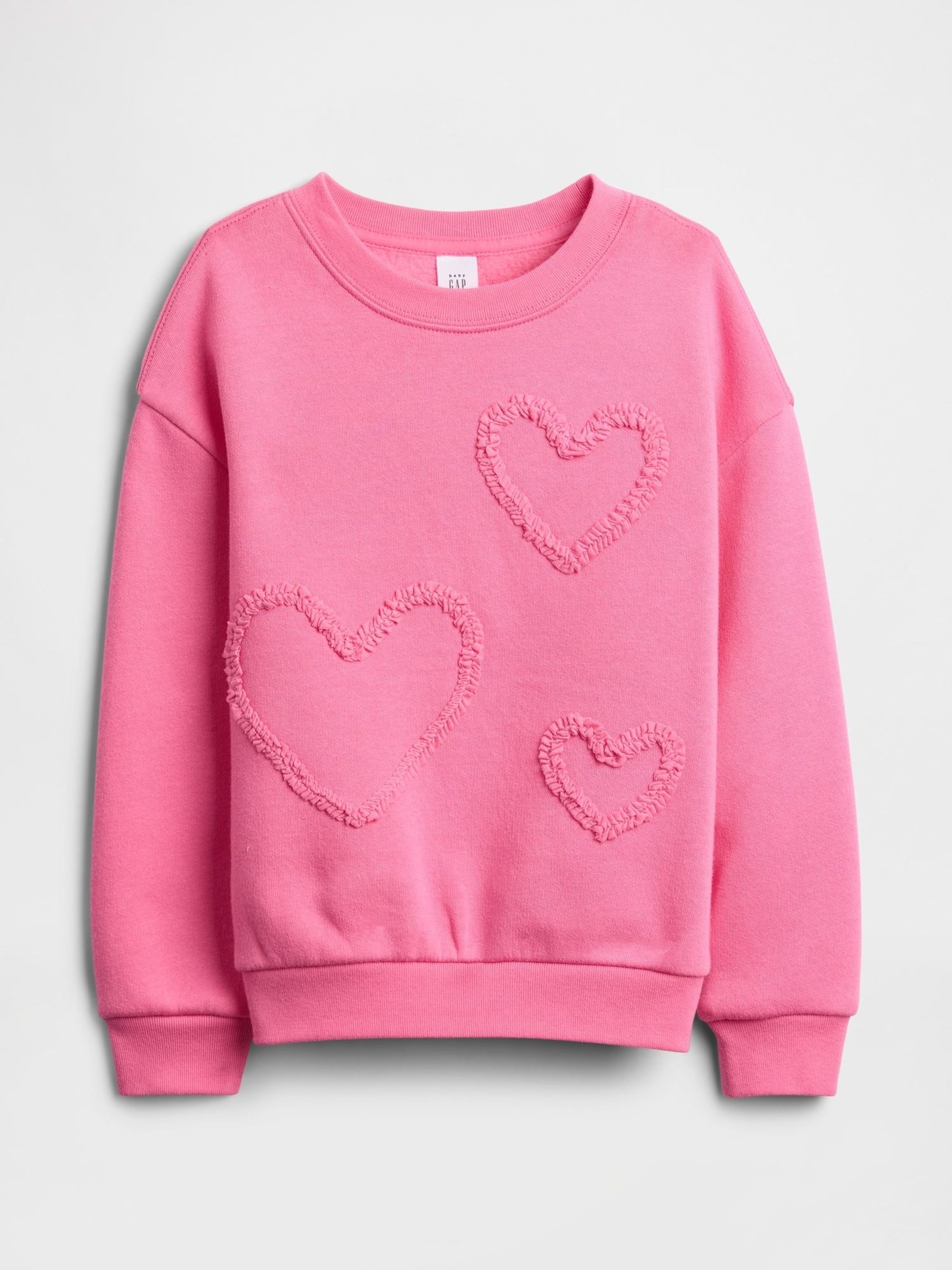 Pink Oversized Graphic Sweatshirt (6mths-5yrs) (H66733) | £18