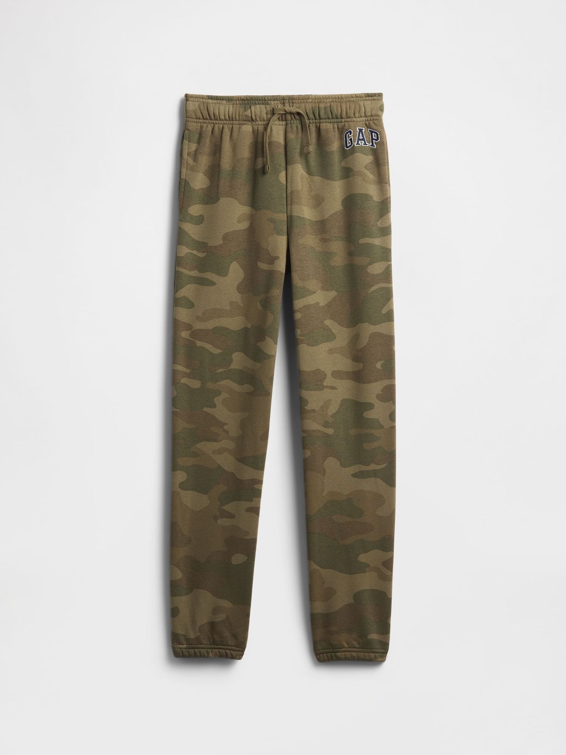 Green Relaxed Logo Joggers (4-13yrs) (H66782) | £20