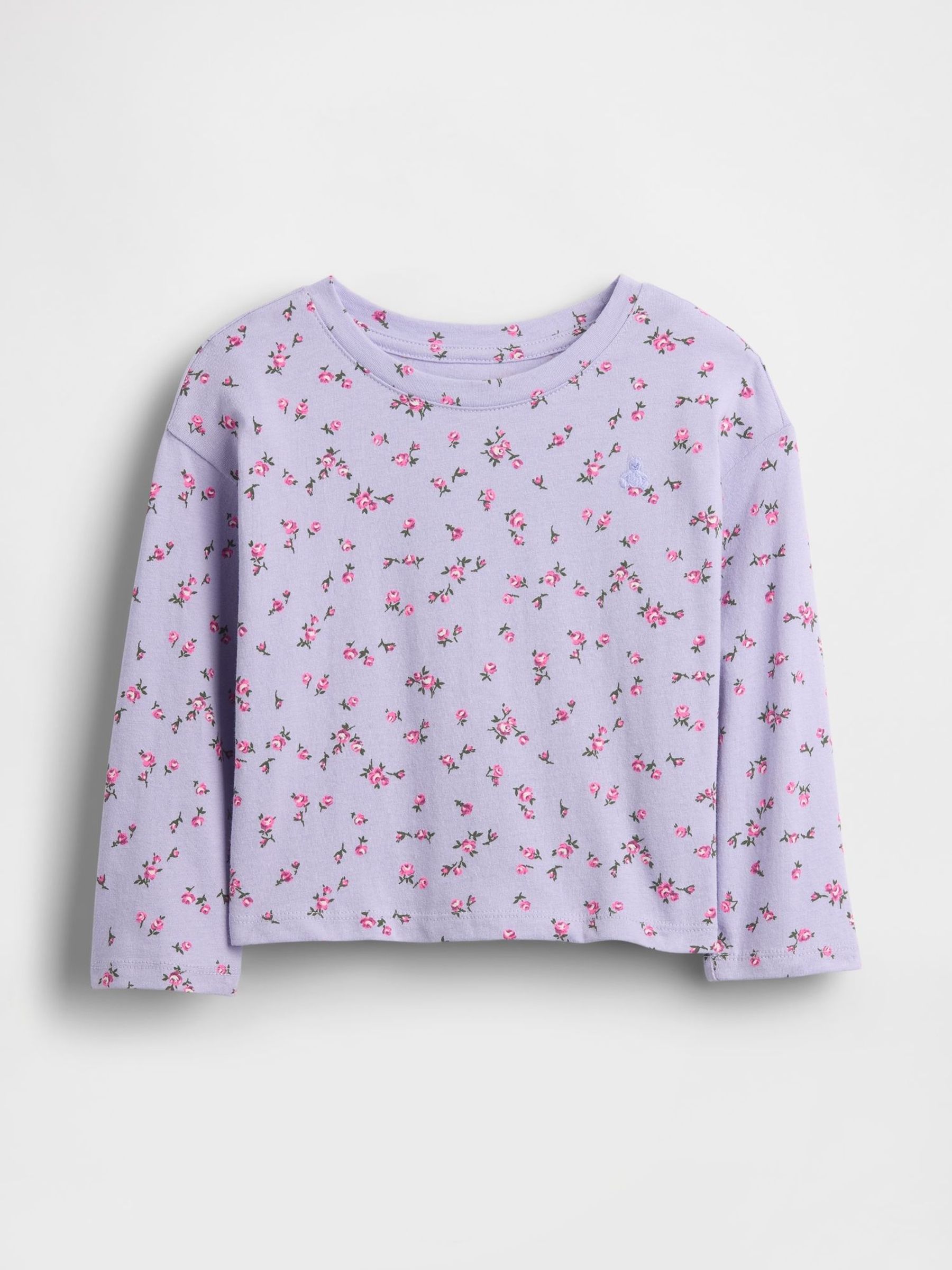 Purple Mix and Match Drop-Shoulder T-Shirt (6mths-5yrs) (H66790) | £12