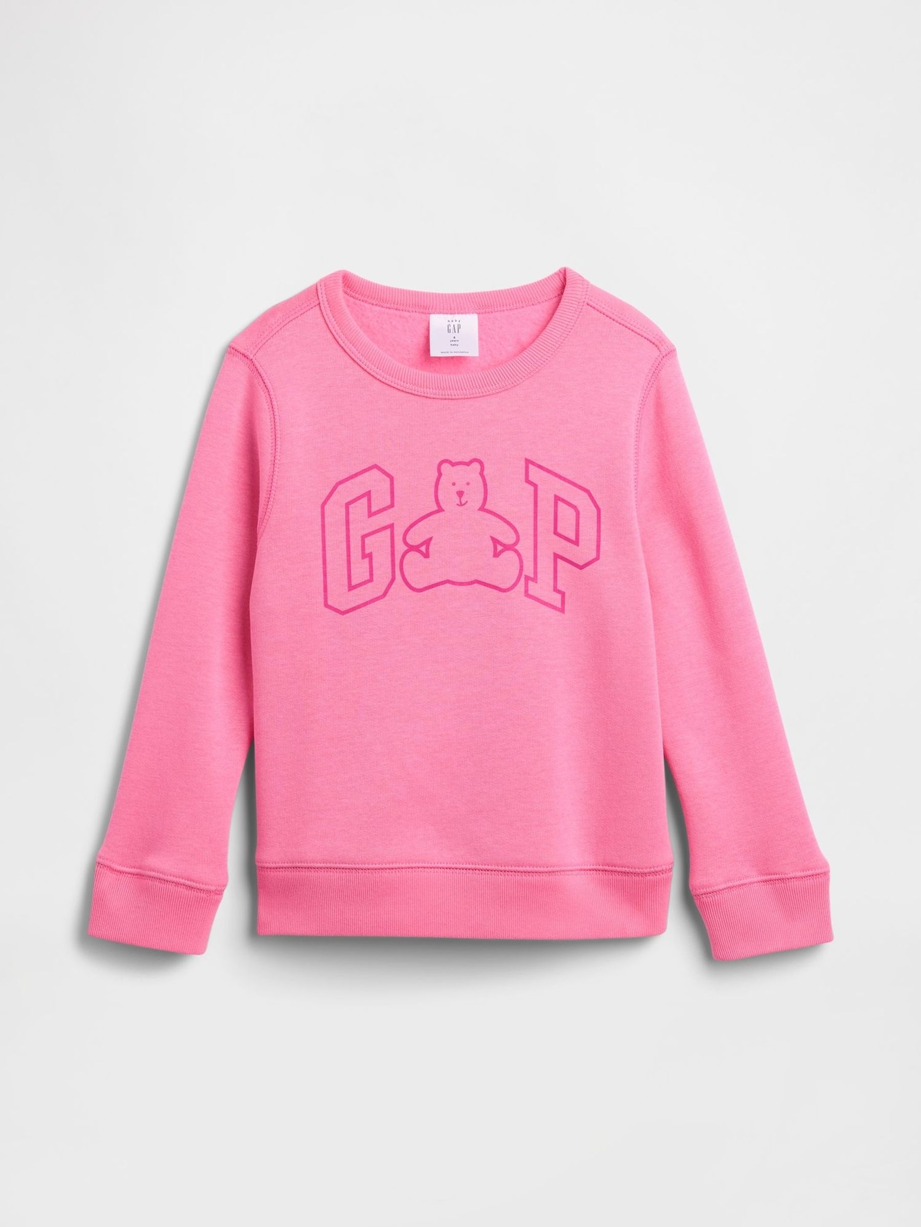 Pink Logo Crew Neck SweatShirt (6mths-5yrs) (H66796) | £16