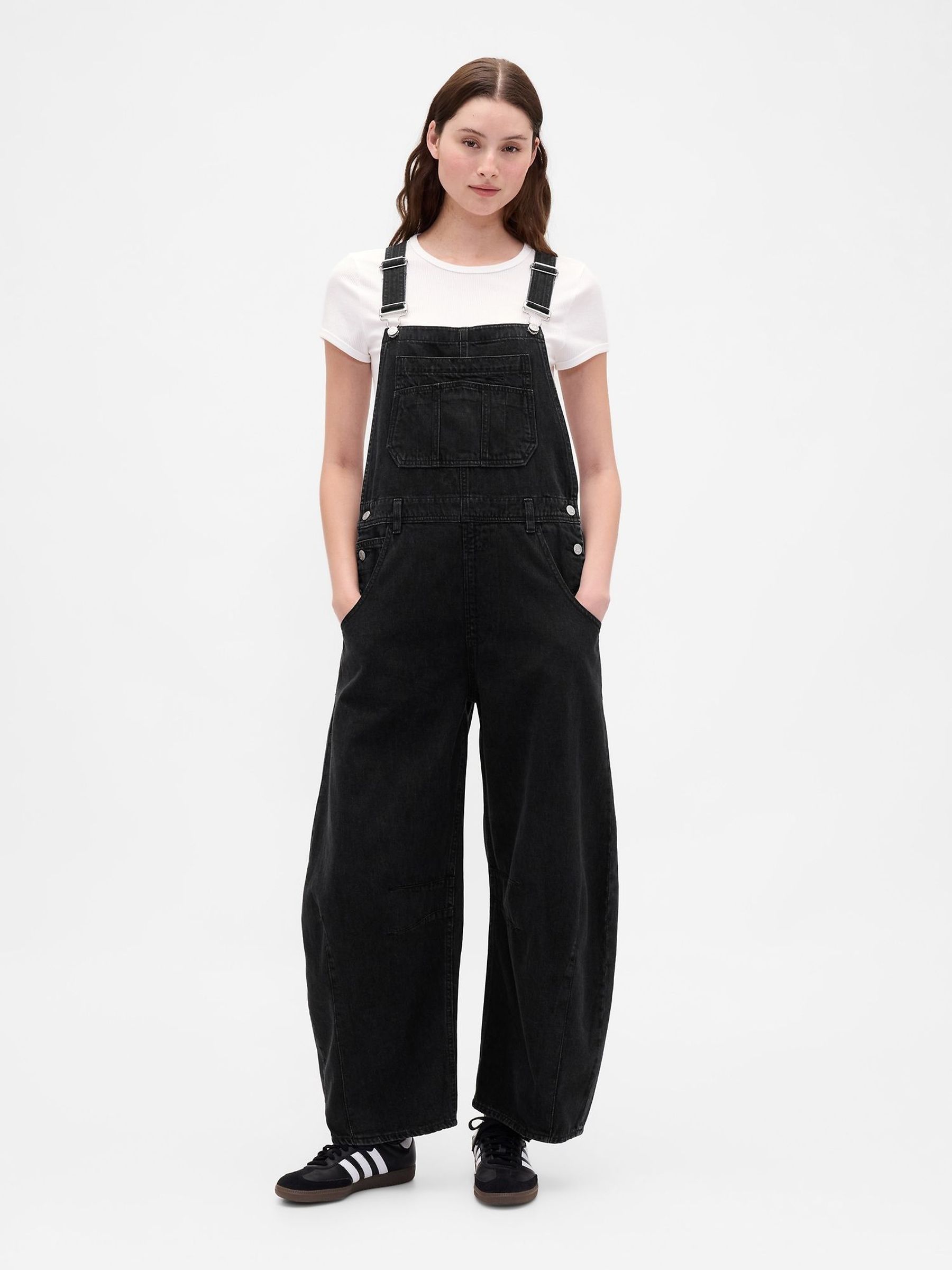 Black All-In-One Horseshoe Dungarees (H66822) | £95