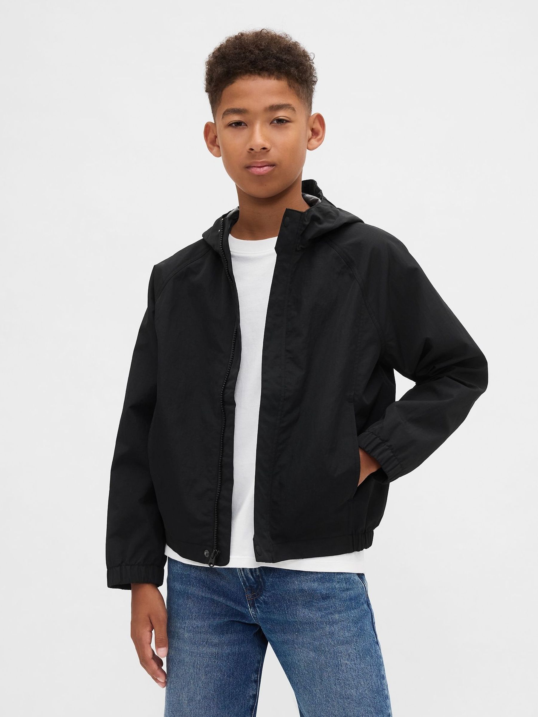 Black Rain Jacket (4-13yrs) (H66827) | £50