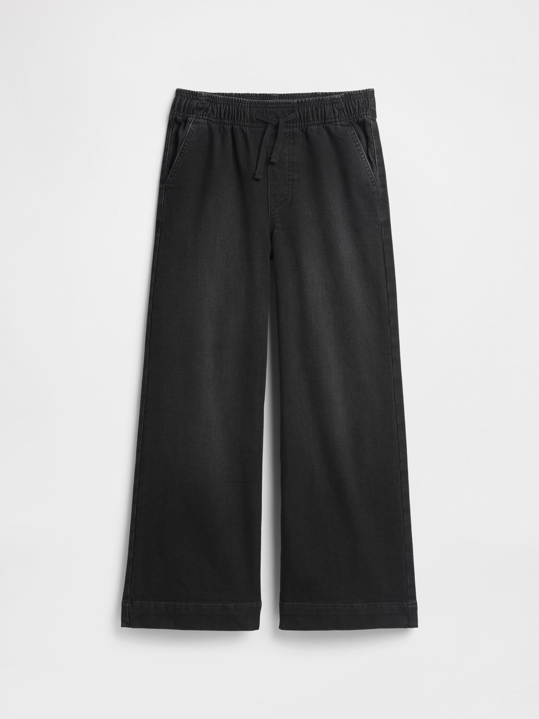 Black Pull On Wide-Leg Joggers Jeans (H66830) | £30