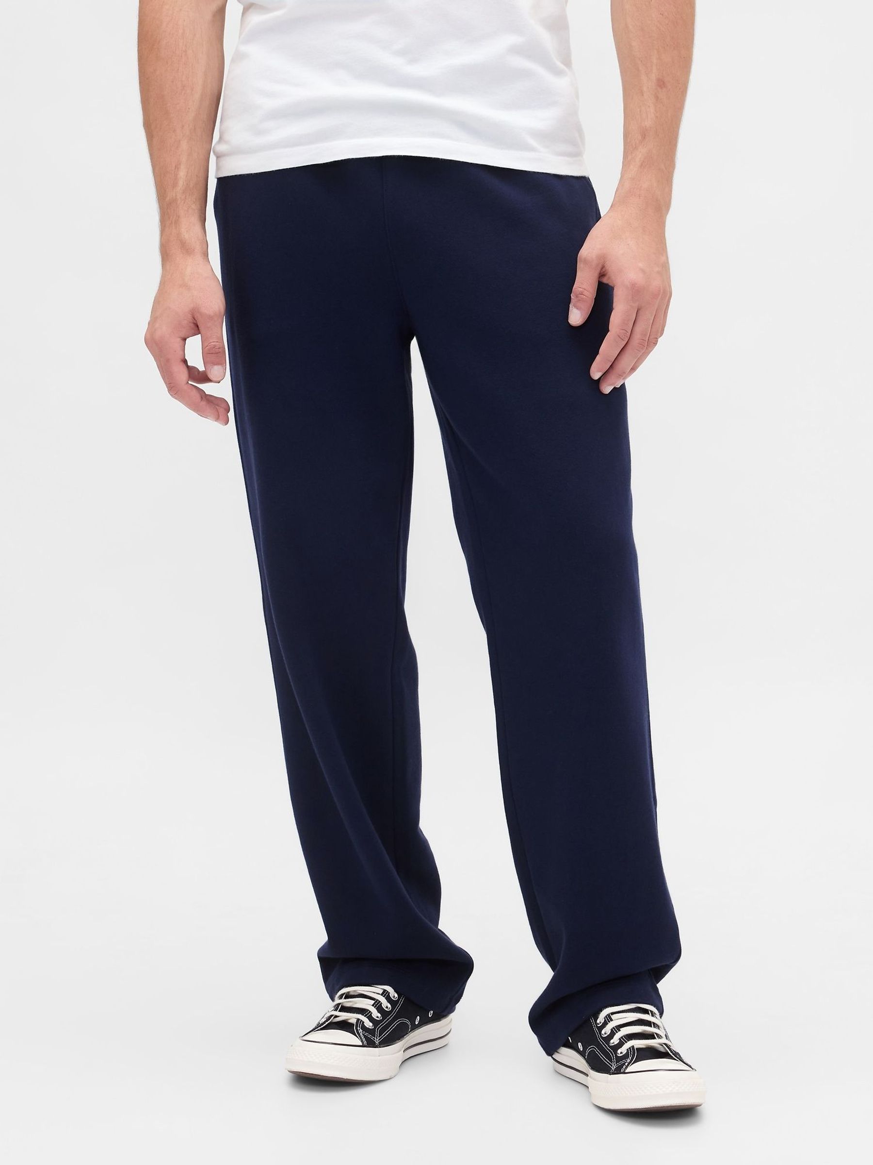 Navy Blue Heavyweight Relaxed Joggers (H66955) | £50